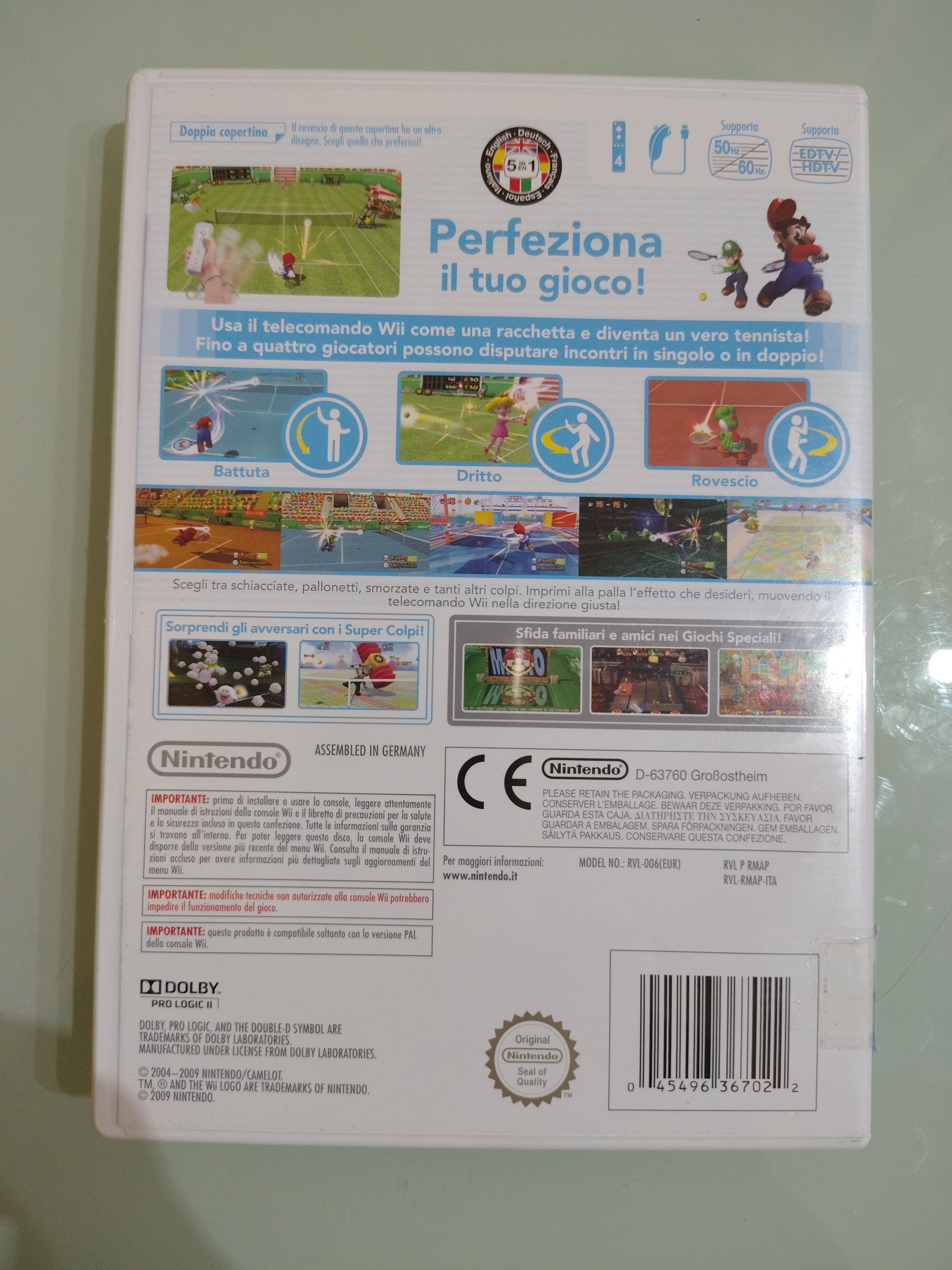 Mario POWER tennis pal