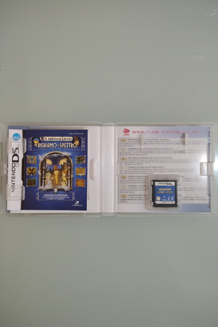 IL PROFESSOR LAYTON E IL RICHIAMO DELLO SPETTRO - NINTENDO DS
