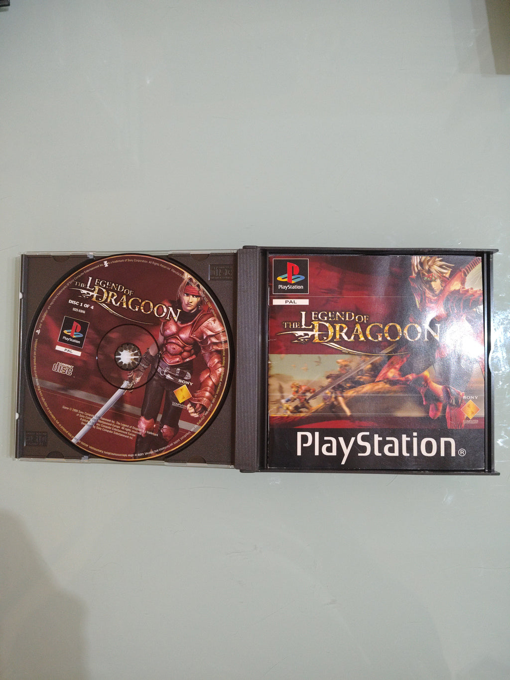 PS1 THE LEGEND OF DRAGOON Completo PAL ITA