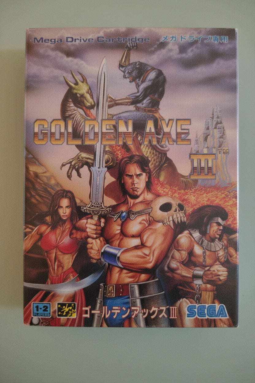 Golden Axe 3 Mega Drive  Japan ver Genesis SEGA
