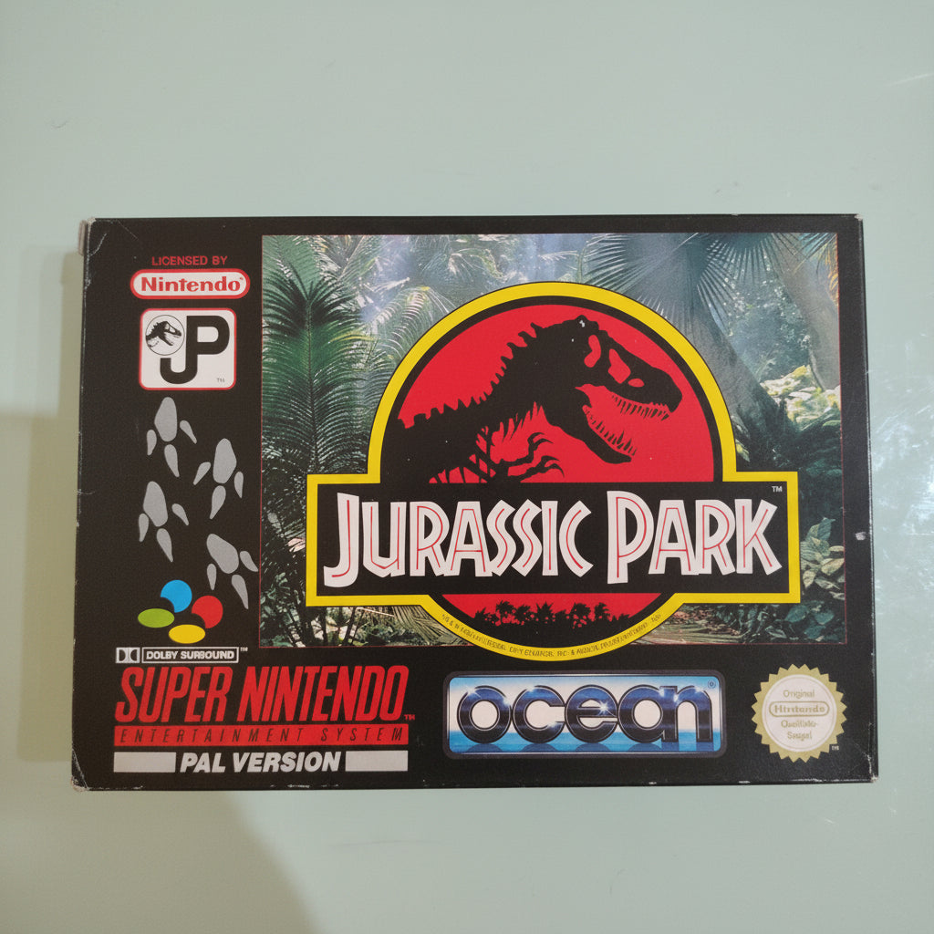 JURASSIC Park Super Nintendo SNES PAL