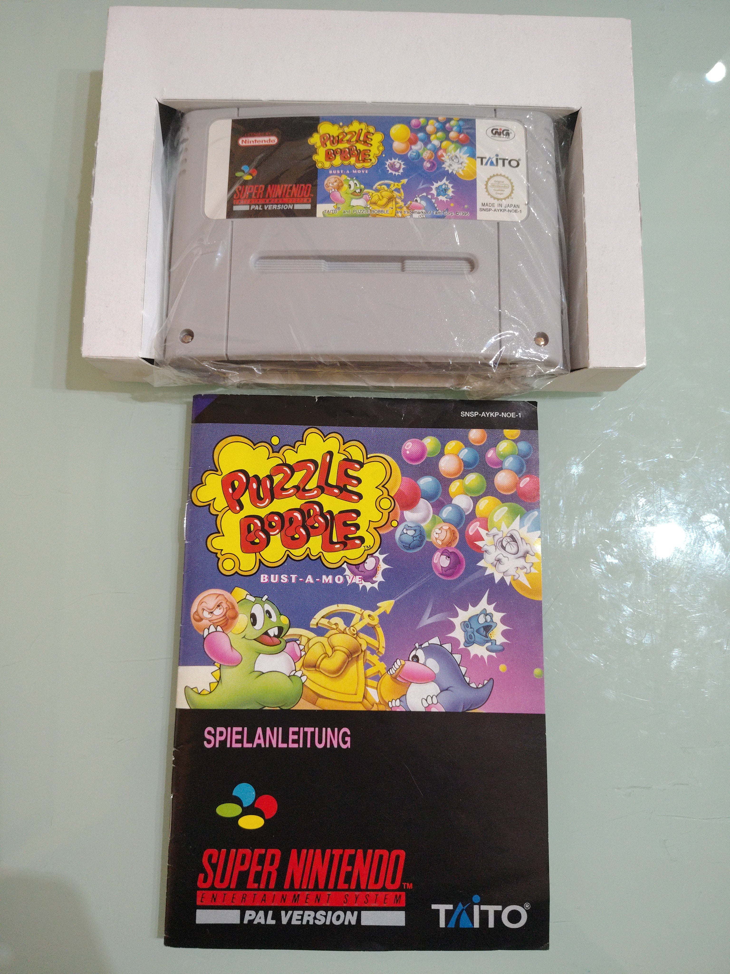 PUZZLE BOBBLE...PAL VERSION