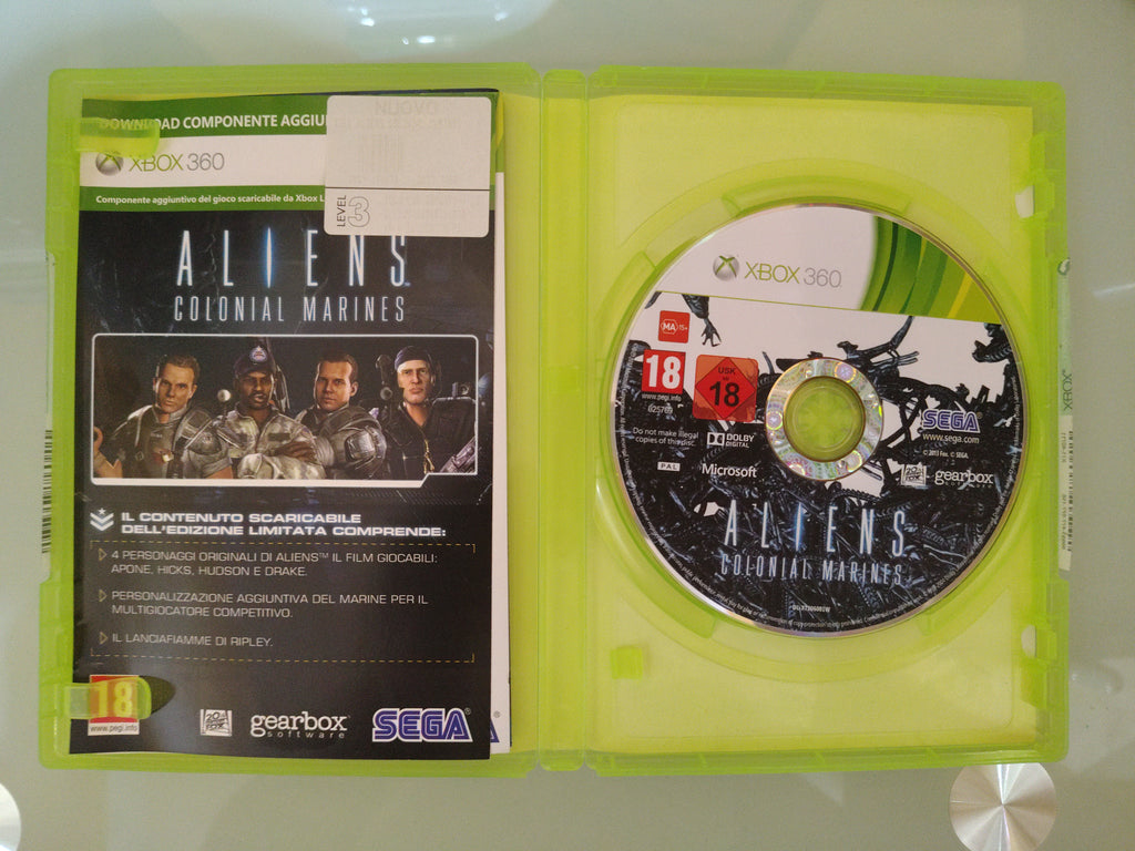 ALIENS COLONIAL MARINES PAL ita
