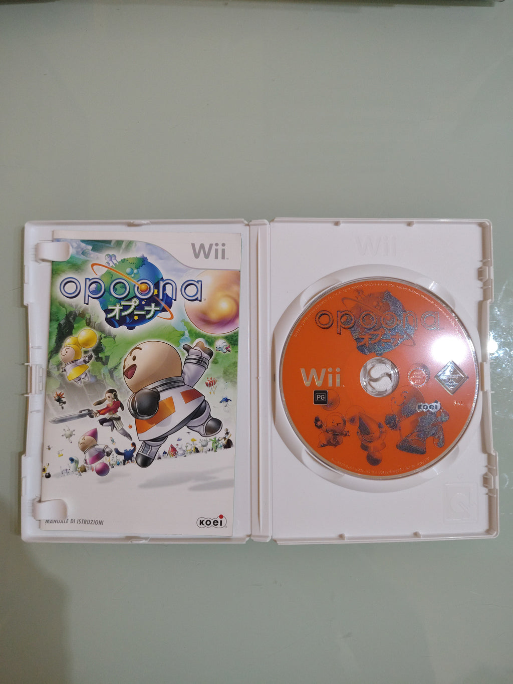 OPOONA NINTENDO WII e WIIU U PAL EU EUR ITA ITALIANO ORIGINALE