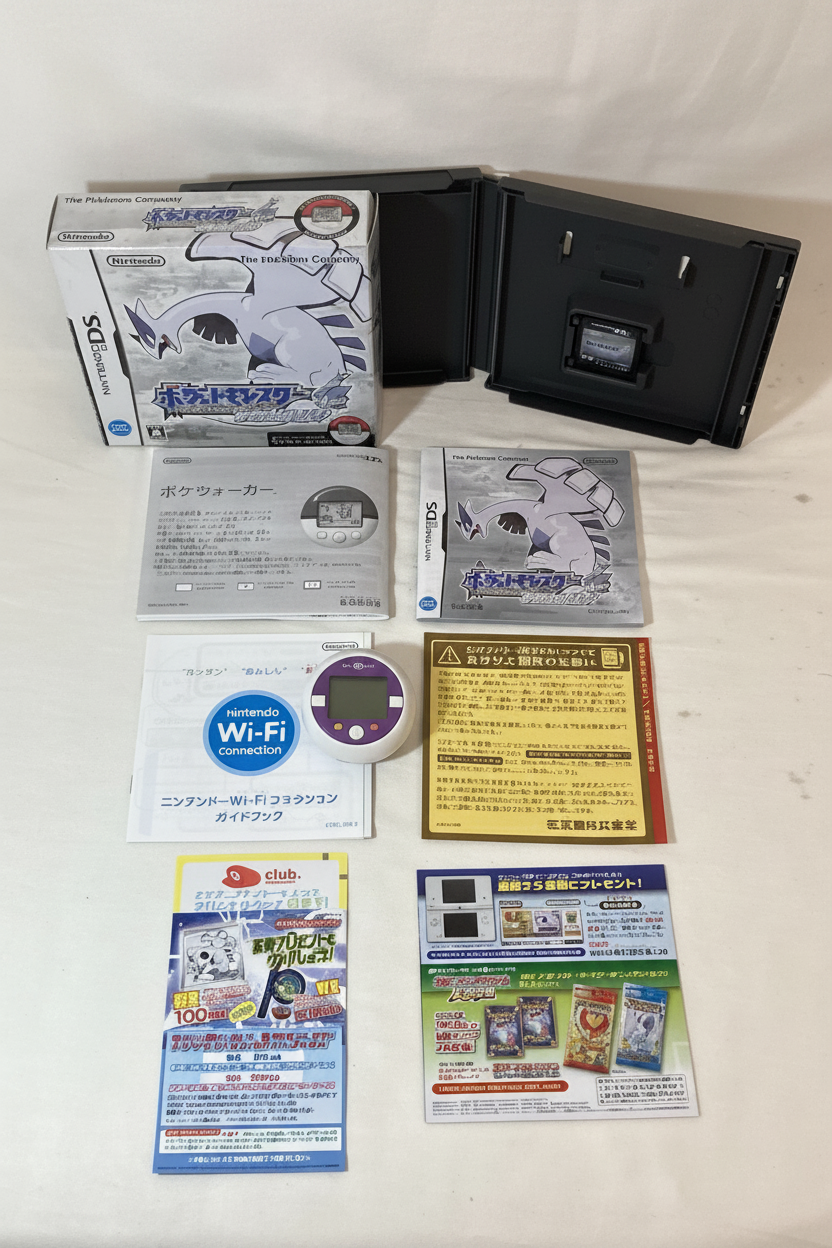 Pokemon Soul Silver  con poket wolker versione giapponese NTSC