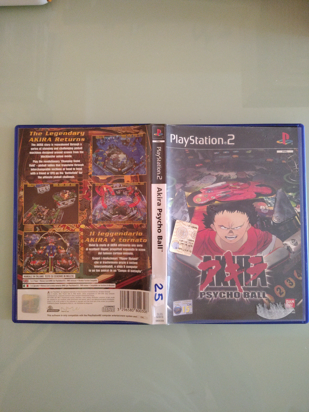 Akira Psycho Ball Playstation 2 PS2 EDIZIONE ITALIANA