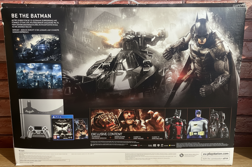 #  Sony PlayStation 4 Console Edizione Limitata Batman Arkham Knight 500GB Argento
