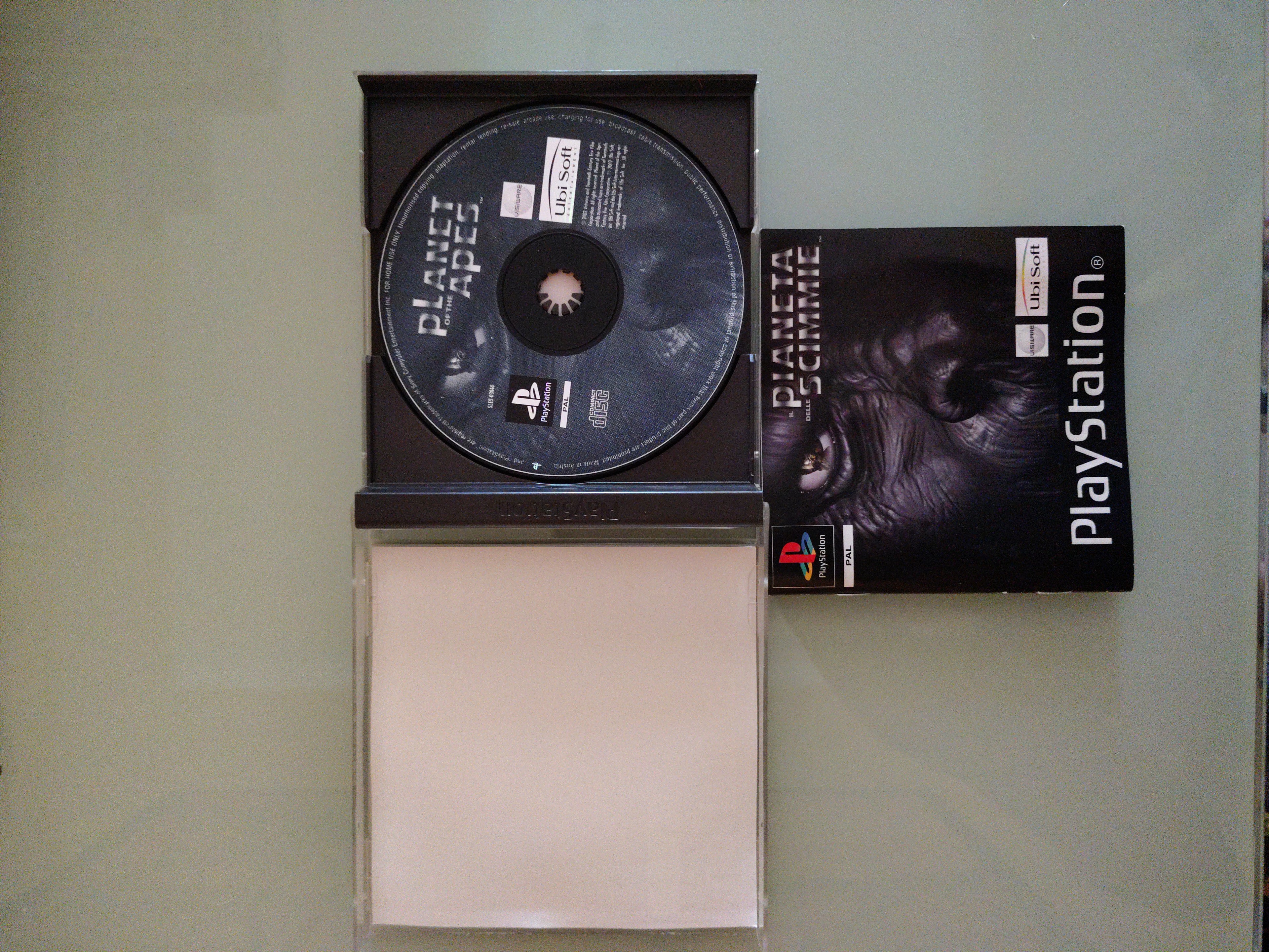 PIANETA DELLE SCIMMIE. LIBRETTO INC ps1. GIOCO PLAYSTATION ONE
