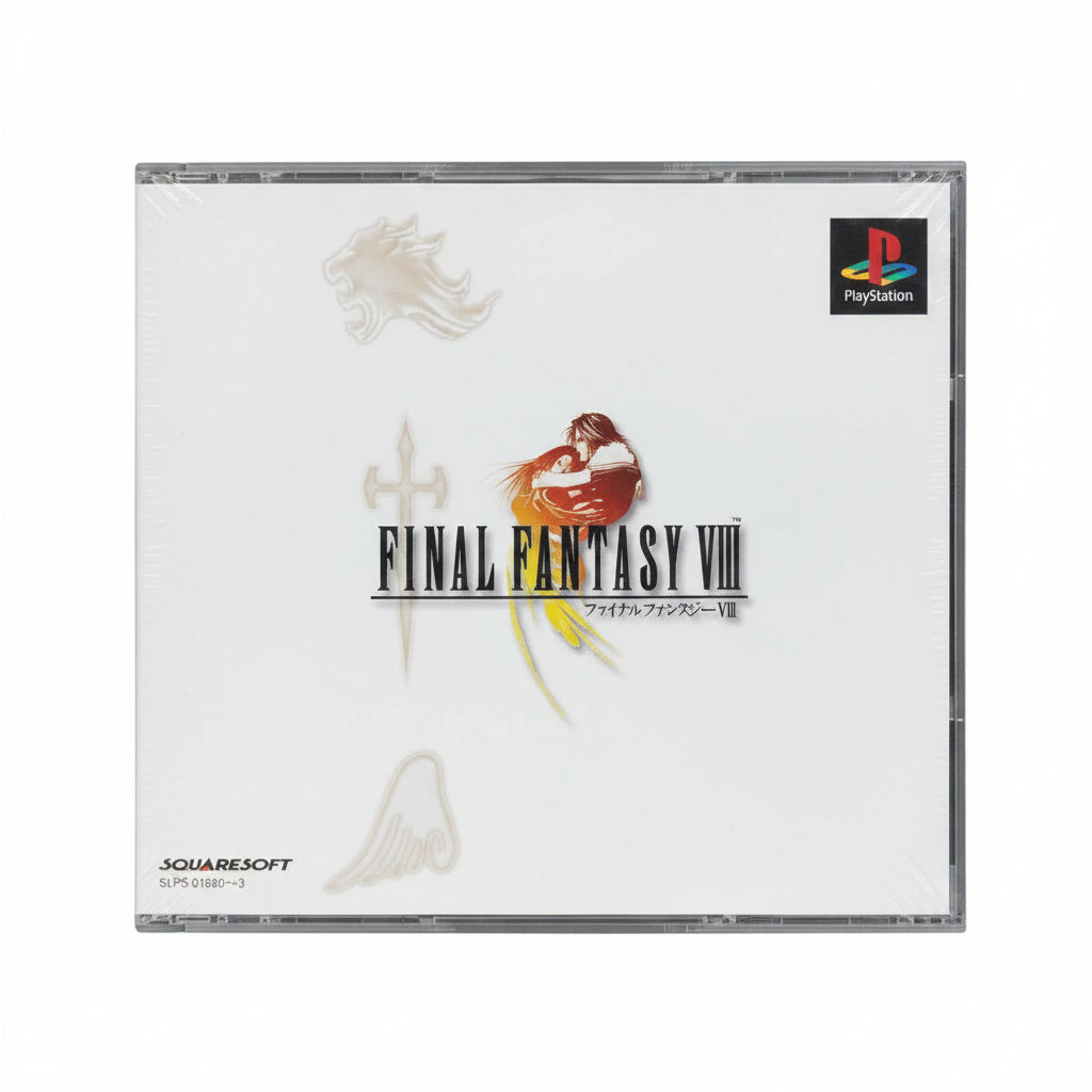 Playstation 1 FINAL FANTASY VIII JAP NTSC-J Completo di spin card