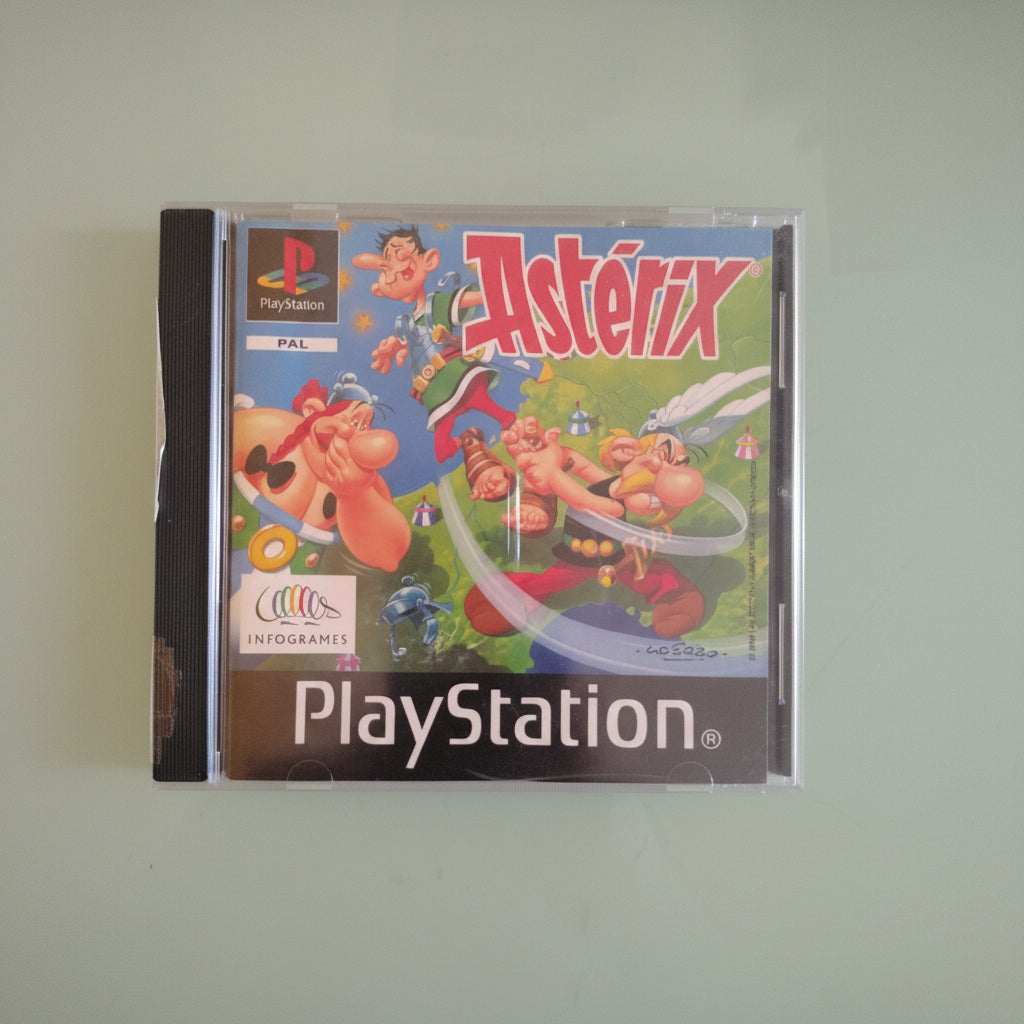 ASTERIX LA BATTAGLIA DEI GALLI OBELIX ( versione bundle) PLAYSTATION PS1 PAL ITA ITALIANO ORIGINALE