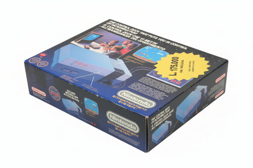 *NINTENDO NES CONTROL DECK BOXATO