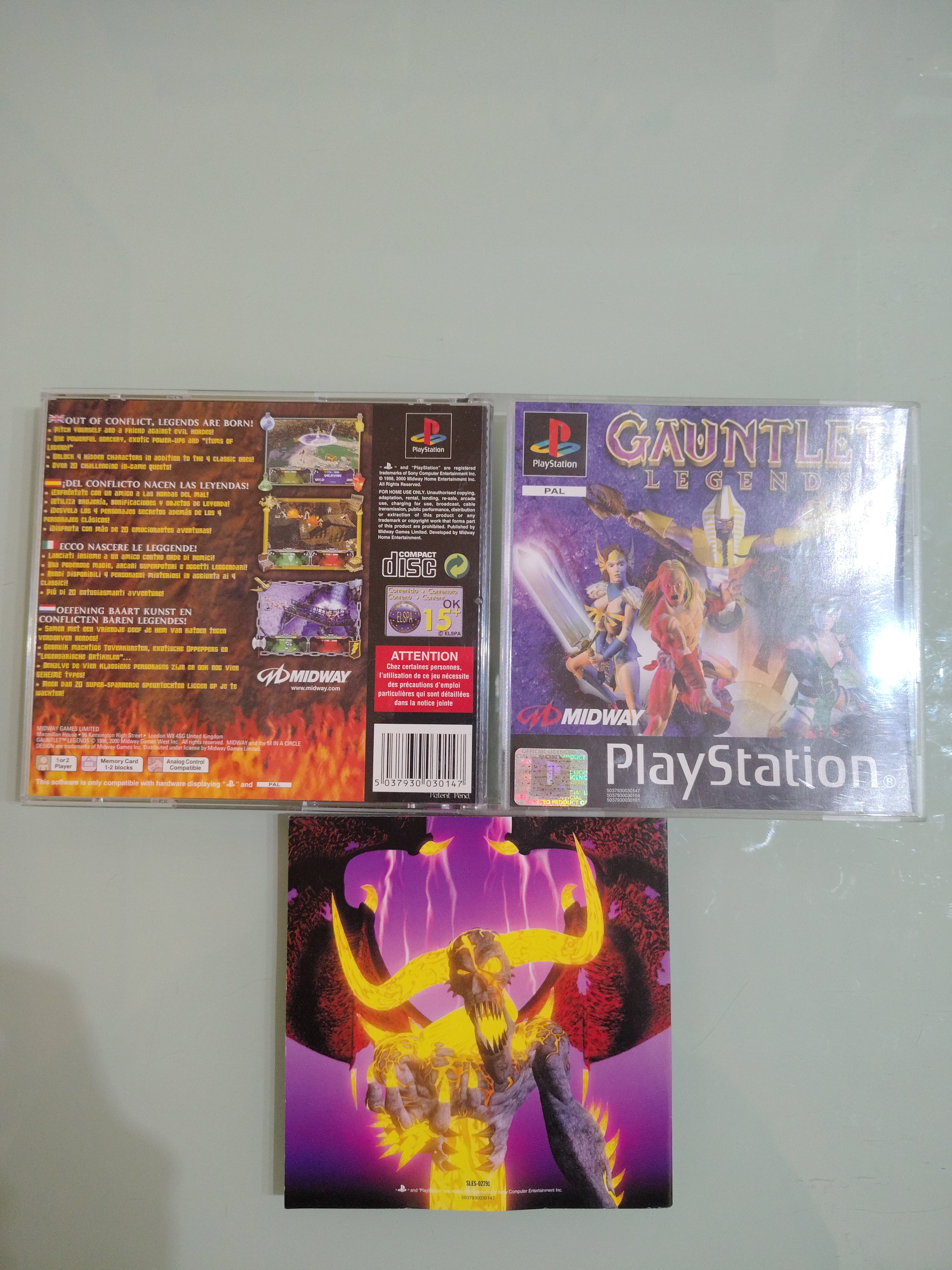GAUNTLET LEGENDS PAL MULTILINGUA