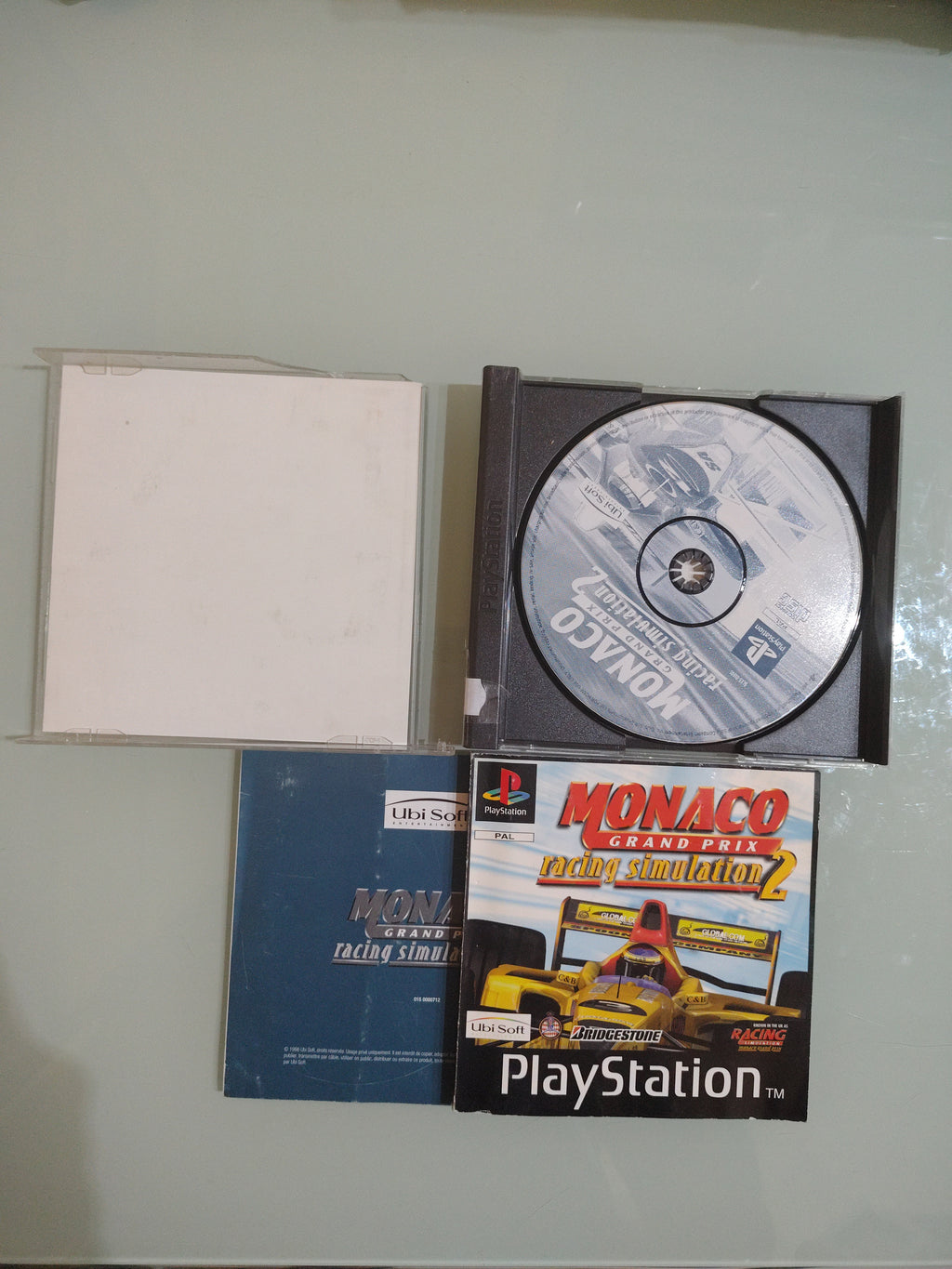 MONACO GRAND PRIX RACING SIMULATOR 2 - SONY PS1 - GIOCO USATO PAL VERSION ita