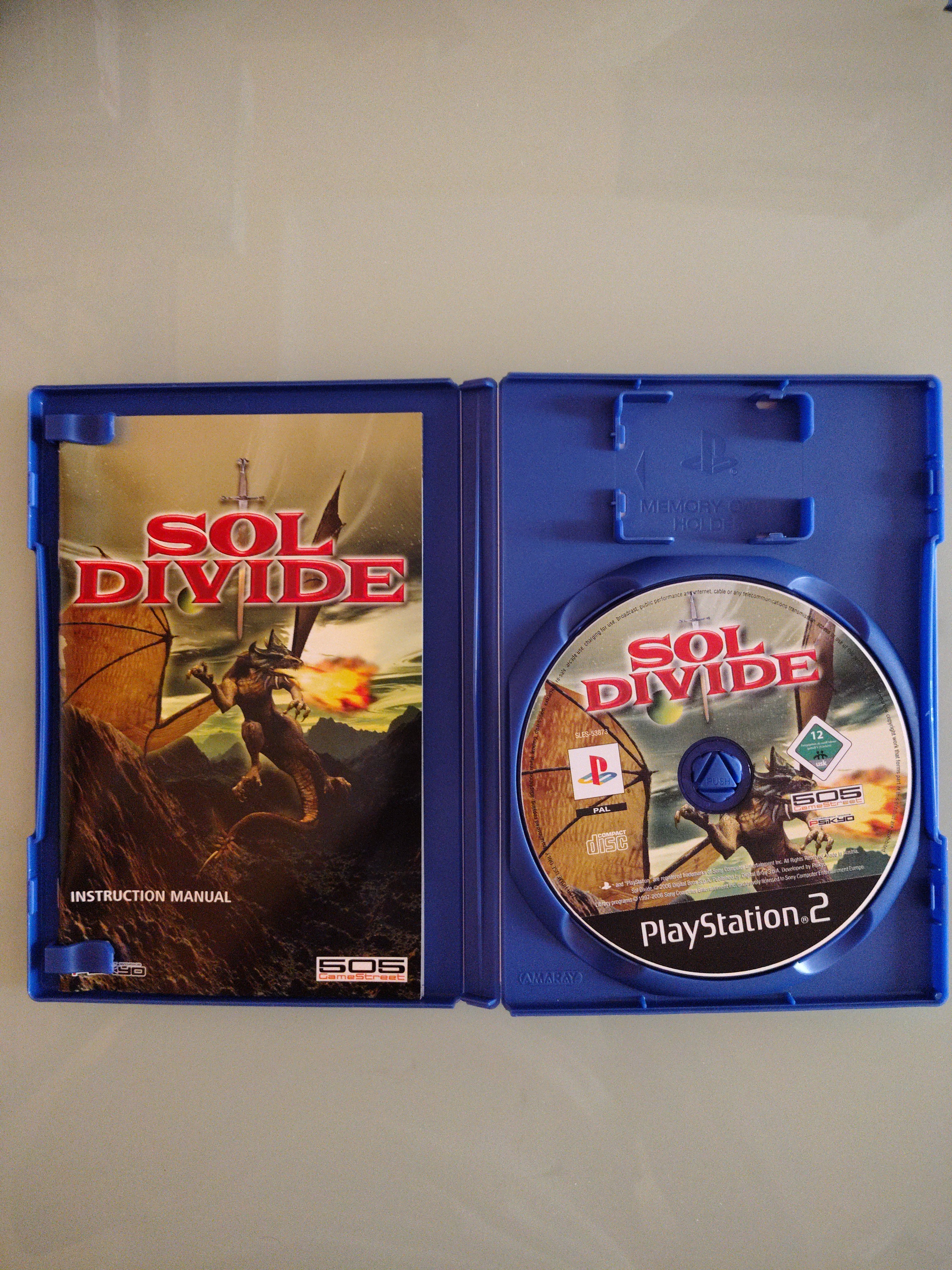 Gioco Playstation 2: Sol Divide - CD istruzioni IMBALLO ORIGINALE | Sony PS2 PAL
