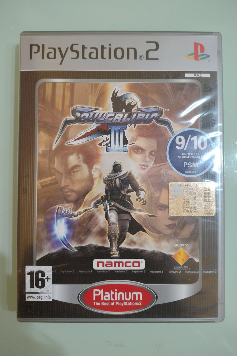 SOULCALIBUR III PLATINUM PAL ITA sigillato