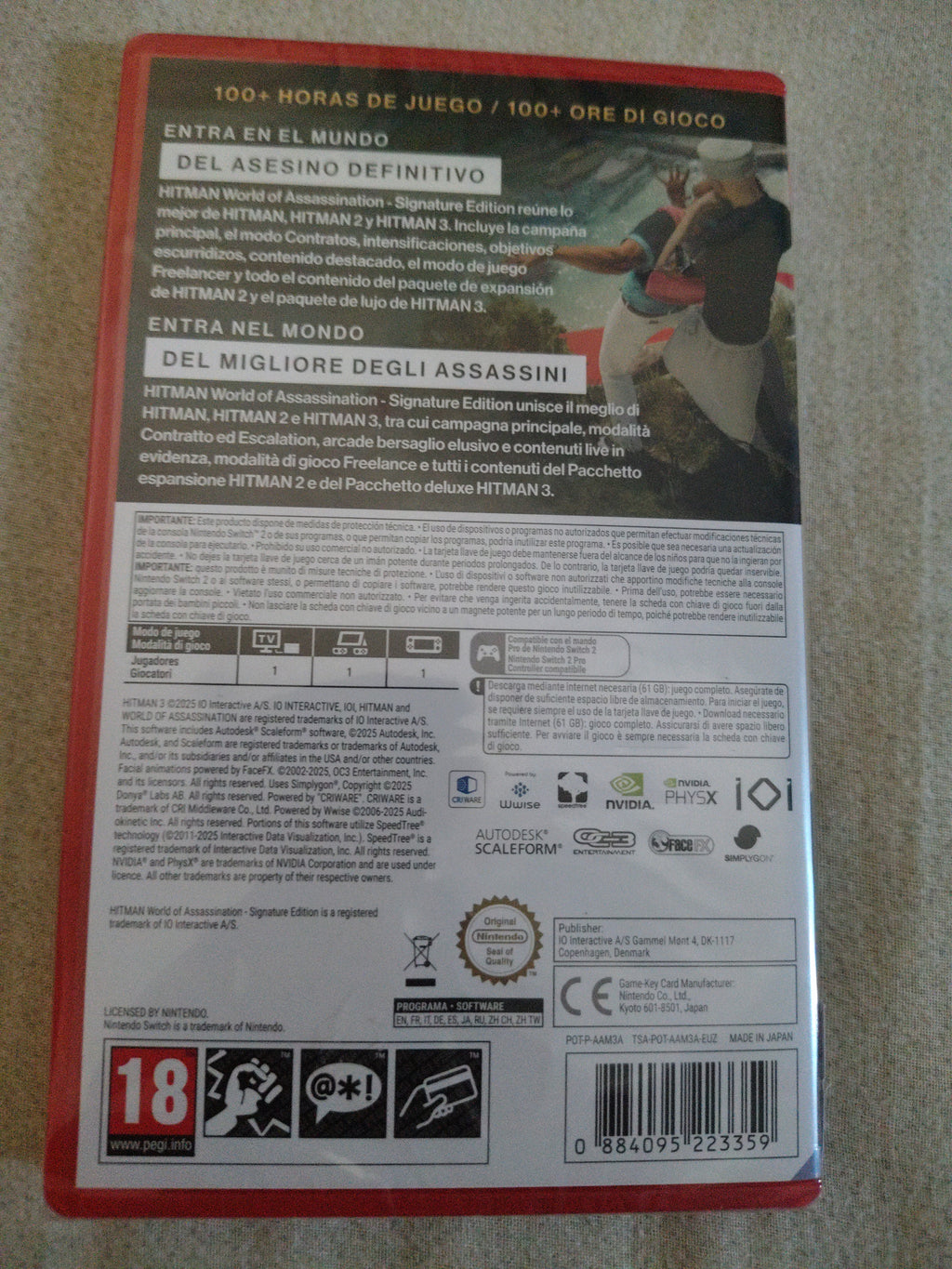 Hitman World of Assassination Signature Edition Nintendo Switch 2