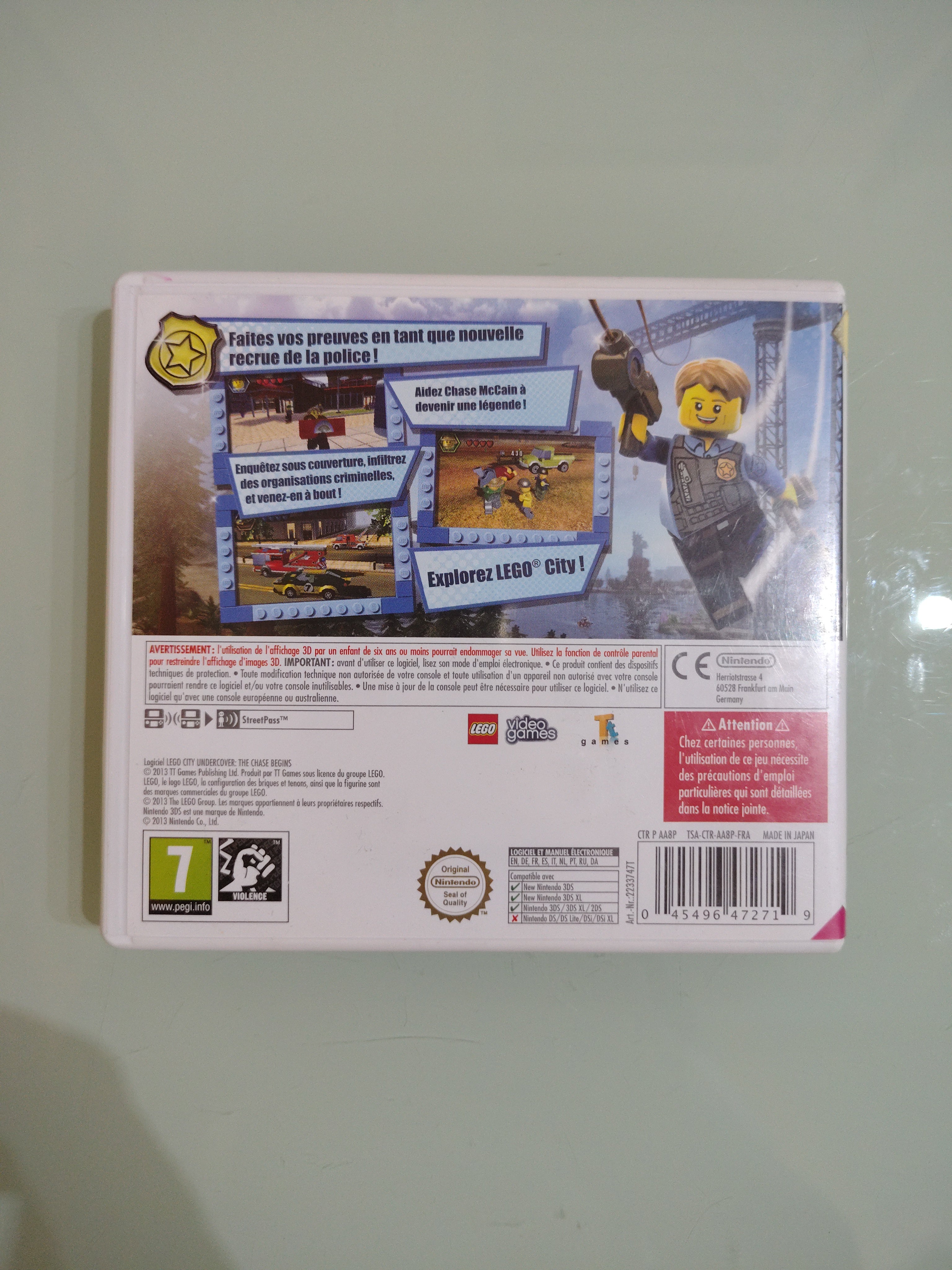Lego City Undercover - Nintendo 3DS - PAL
