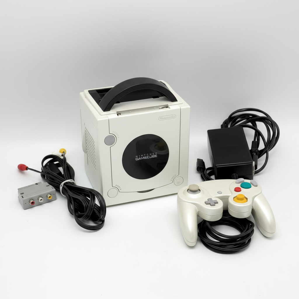 NINTENDO GAME CUBE PAL BIANCO