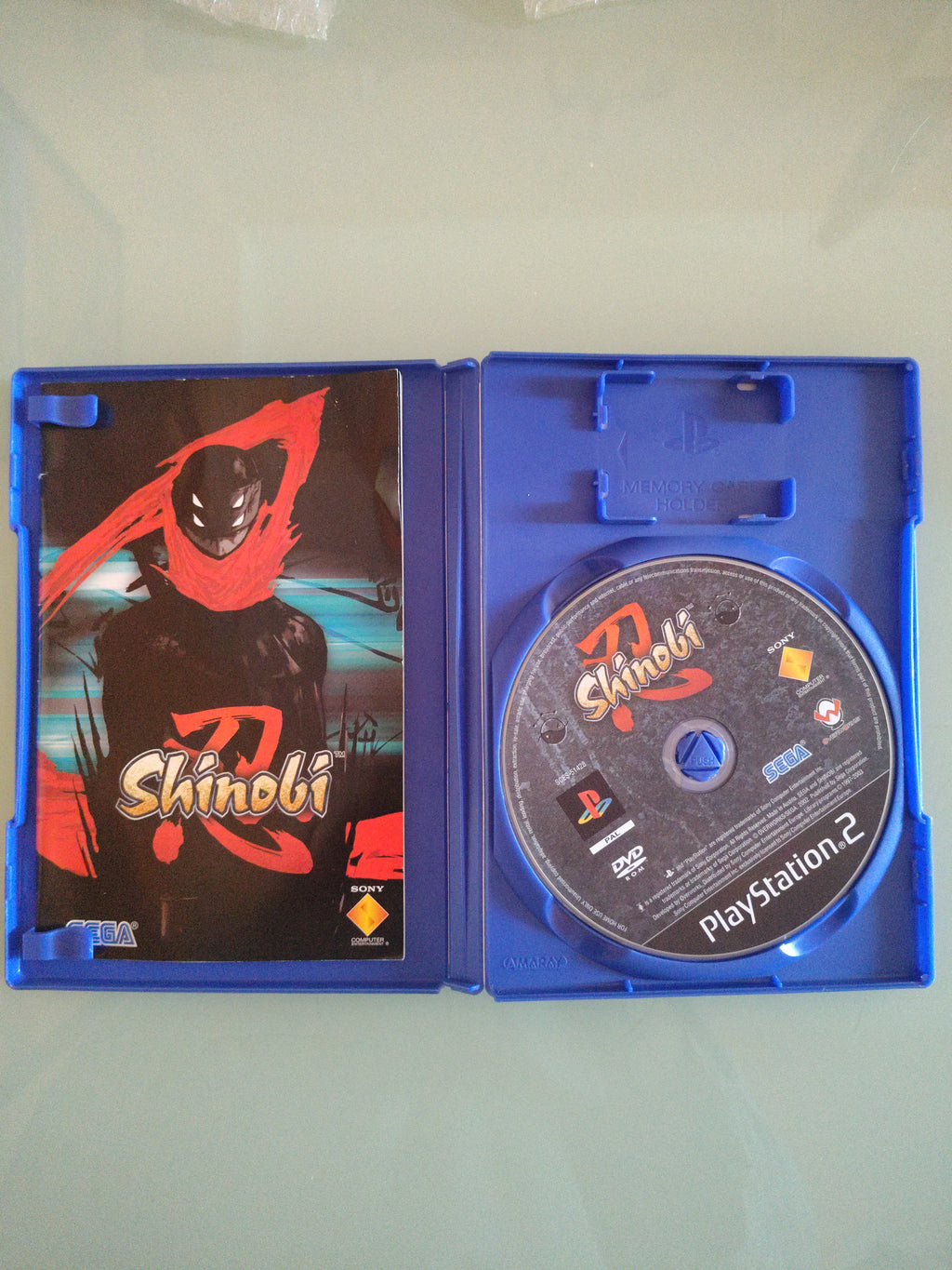 SHINOBI  ORIGINALE PAL  ITA PRIMA EDIZIONE RARO