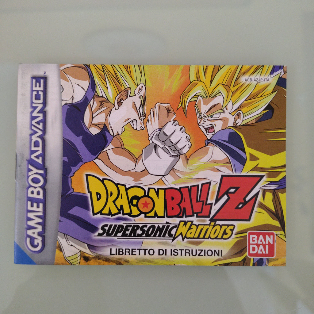 dragon ball z Gba ( manuale )