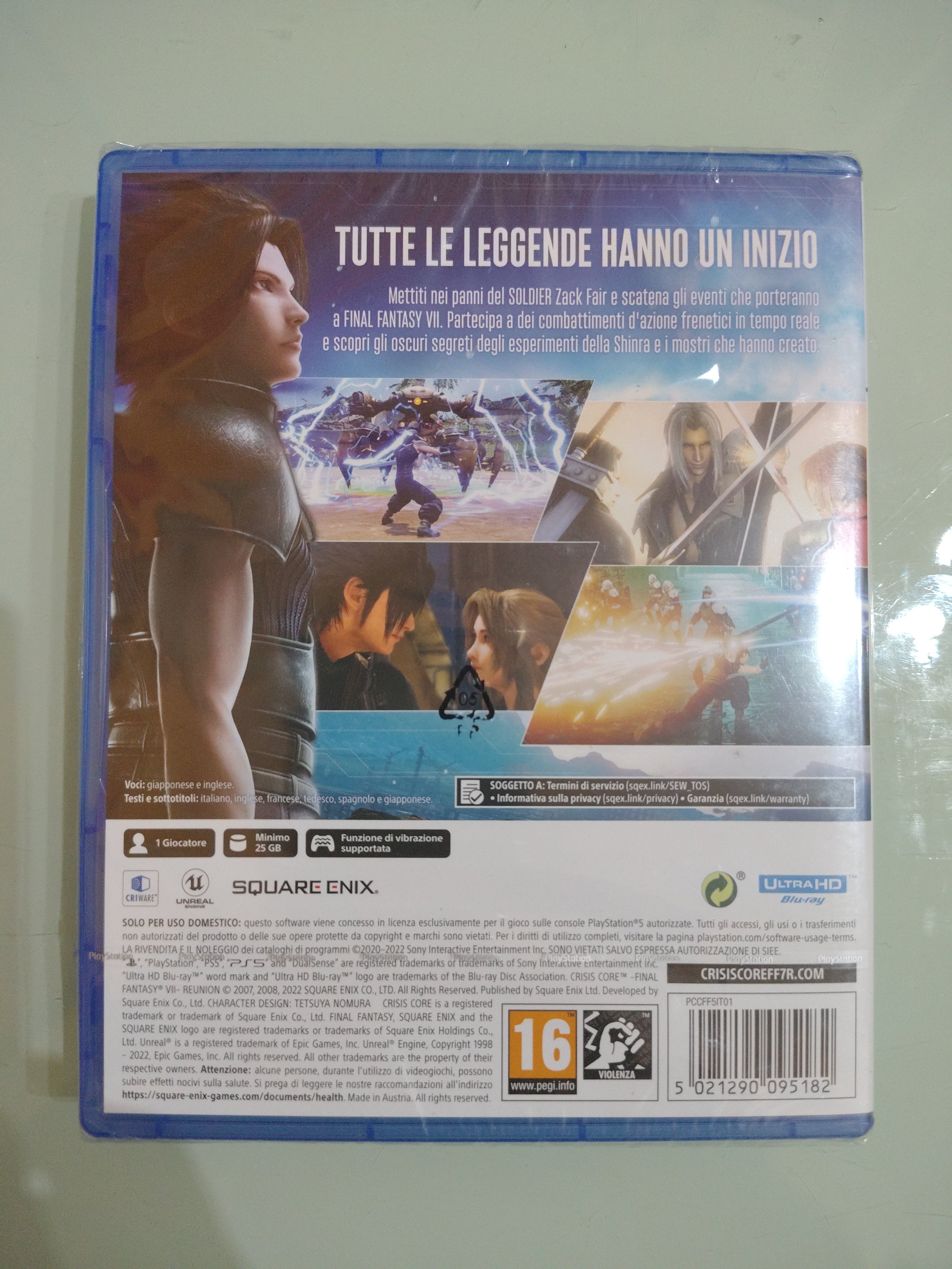 Final Fantasy Crisis Core  ITA -PS5