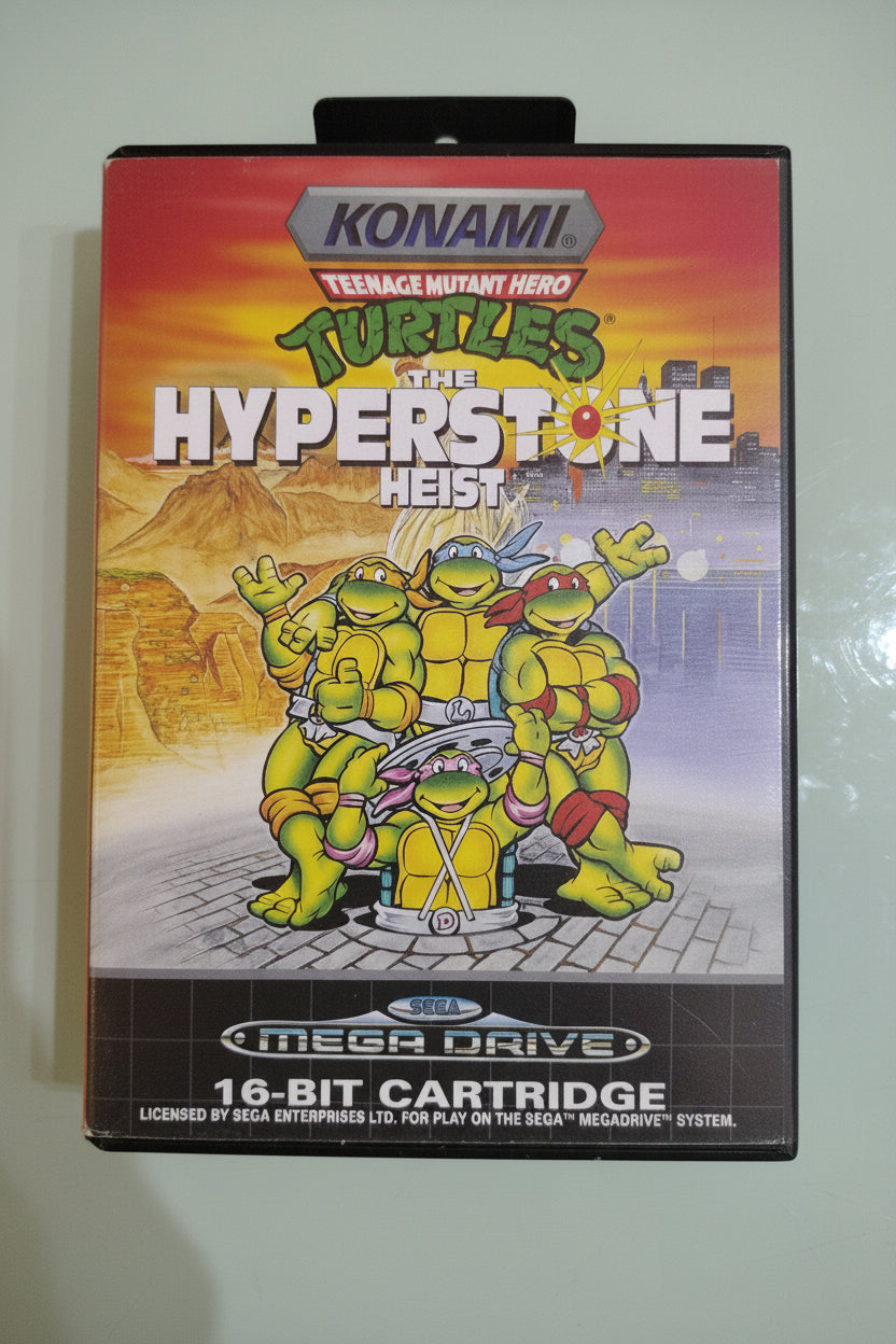 TMNT THE HYPERSTONE HEIST - GIOCO SEGA MEGA DRIVE USATO