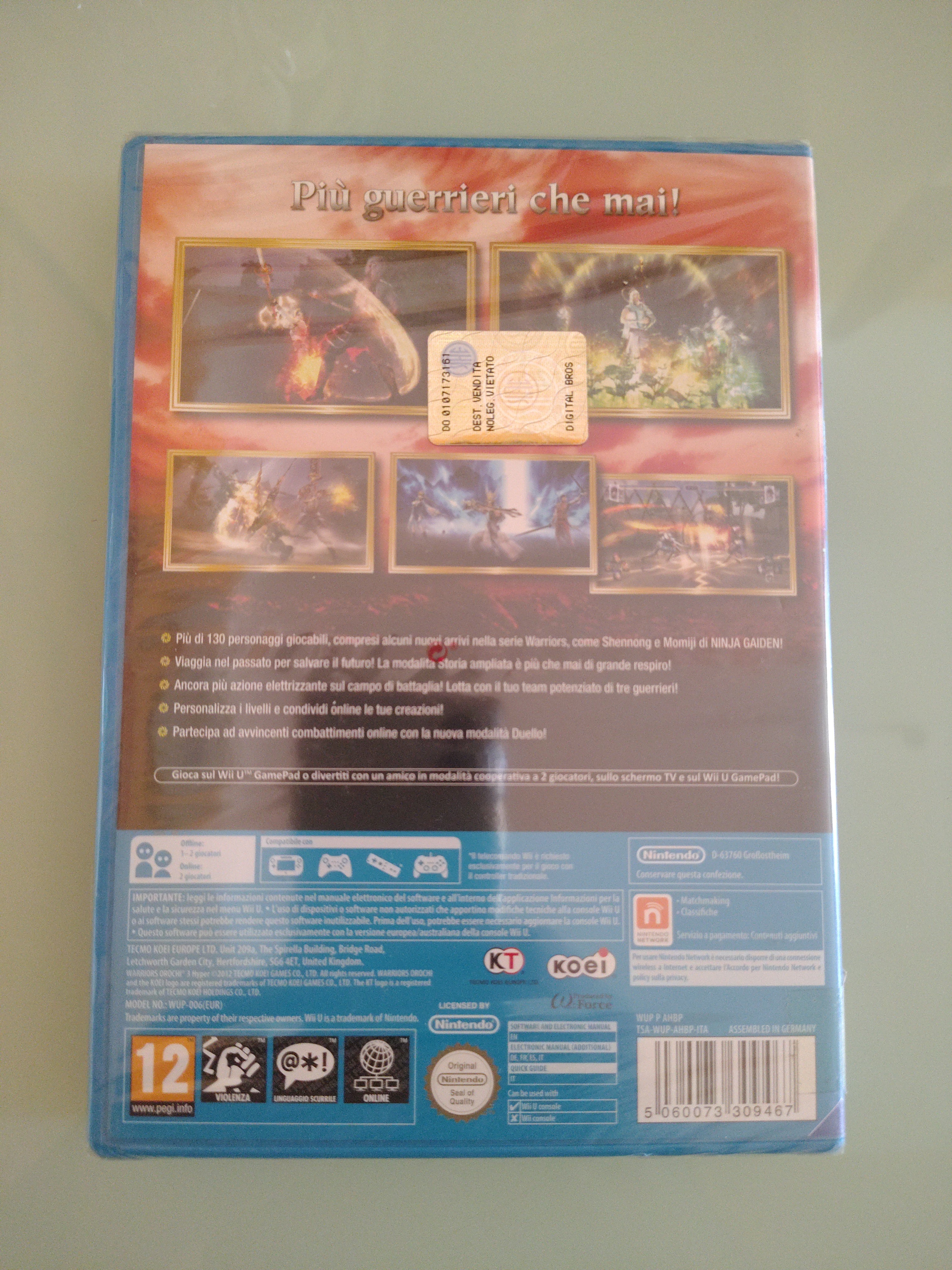 WARRIORS 3 OROCHI 3 HYPER PAL ITA