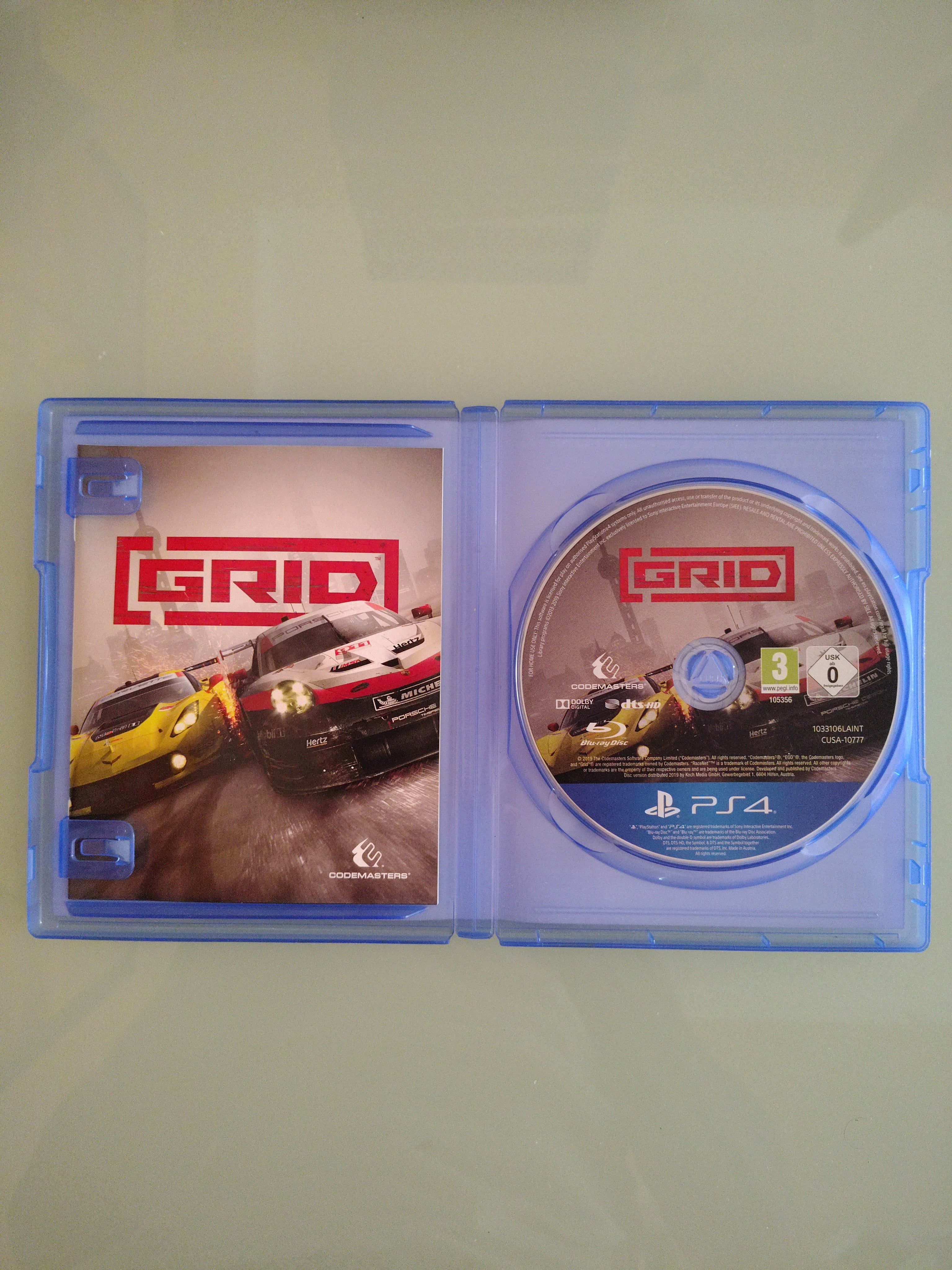 GRID PS4 PAL ita
