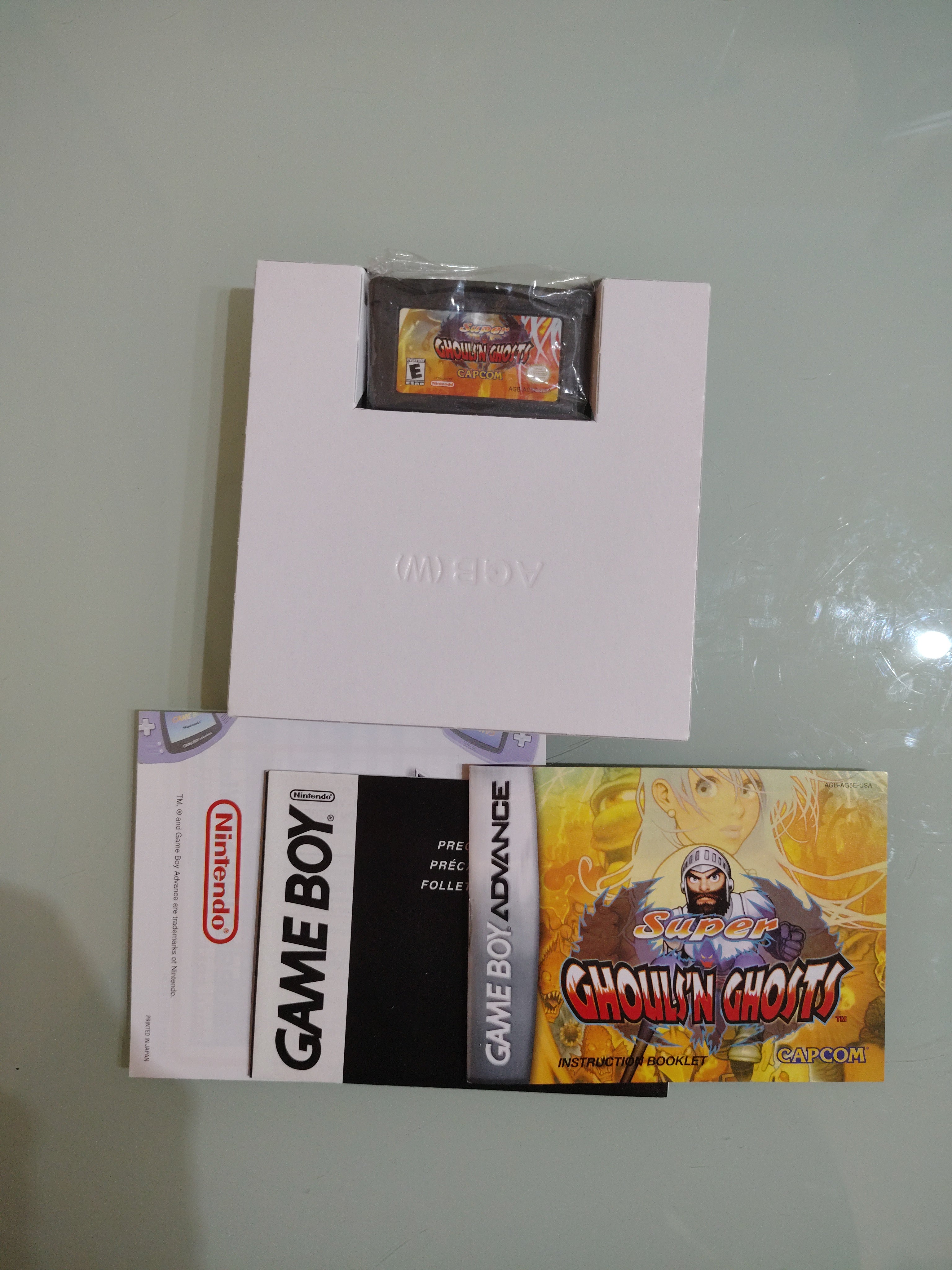 Super Ghouls 'n Ghosts (GameBoy Advance) autentico