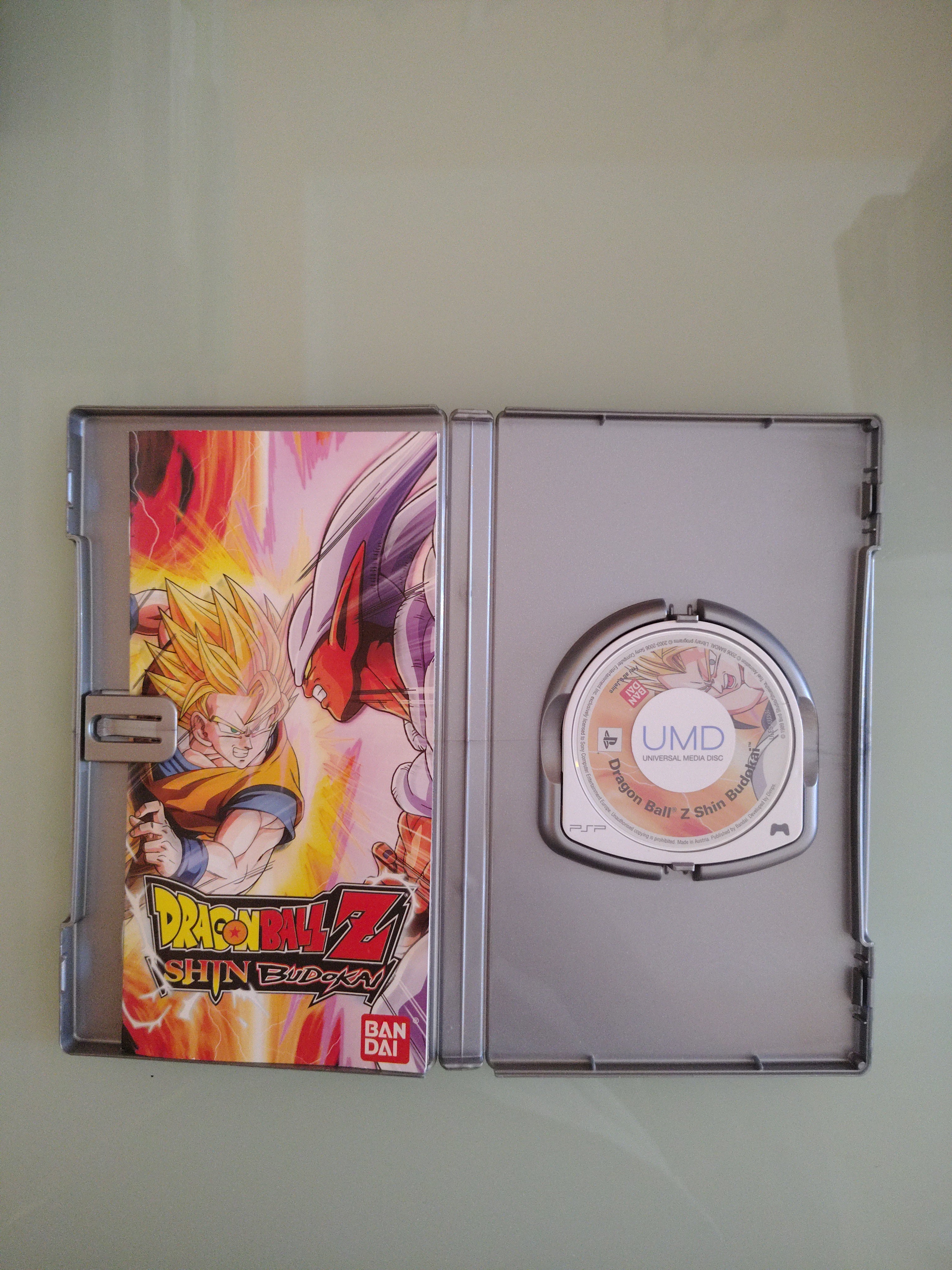 DRAGON BALL Z: SHIN BUDOKAI , PLATINUM, PSP , USATO