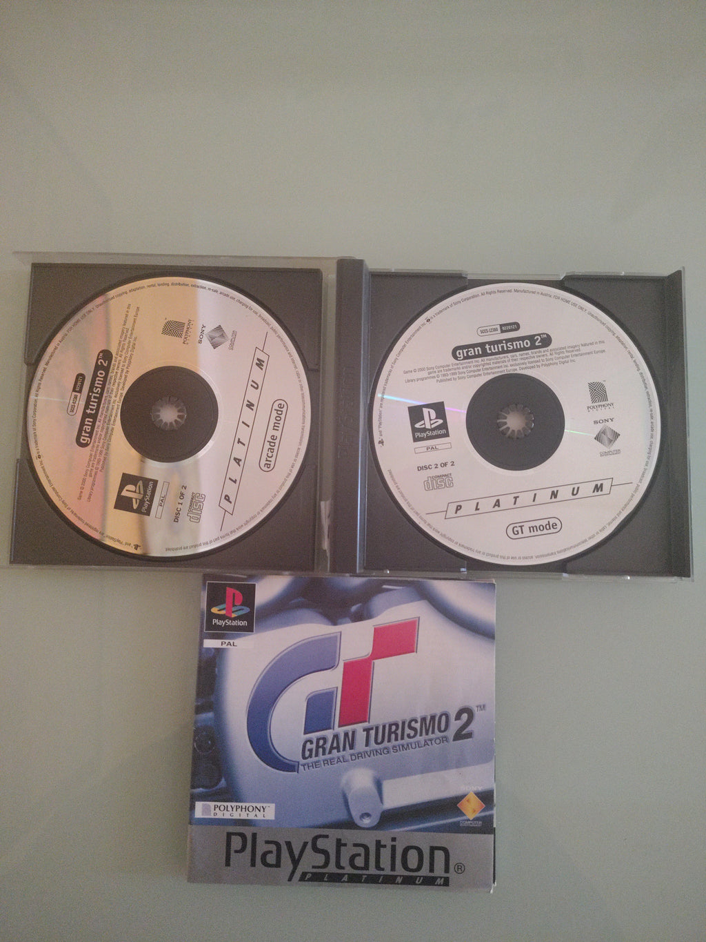 GRAN TURISMO 2 PLATINUM PAL ITA