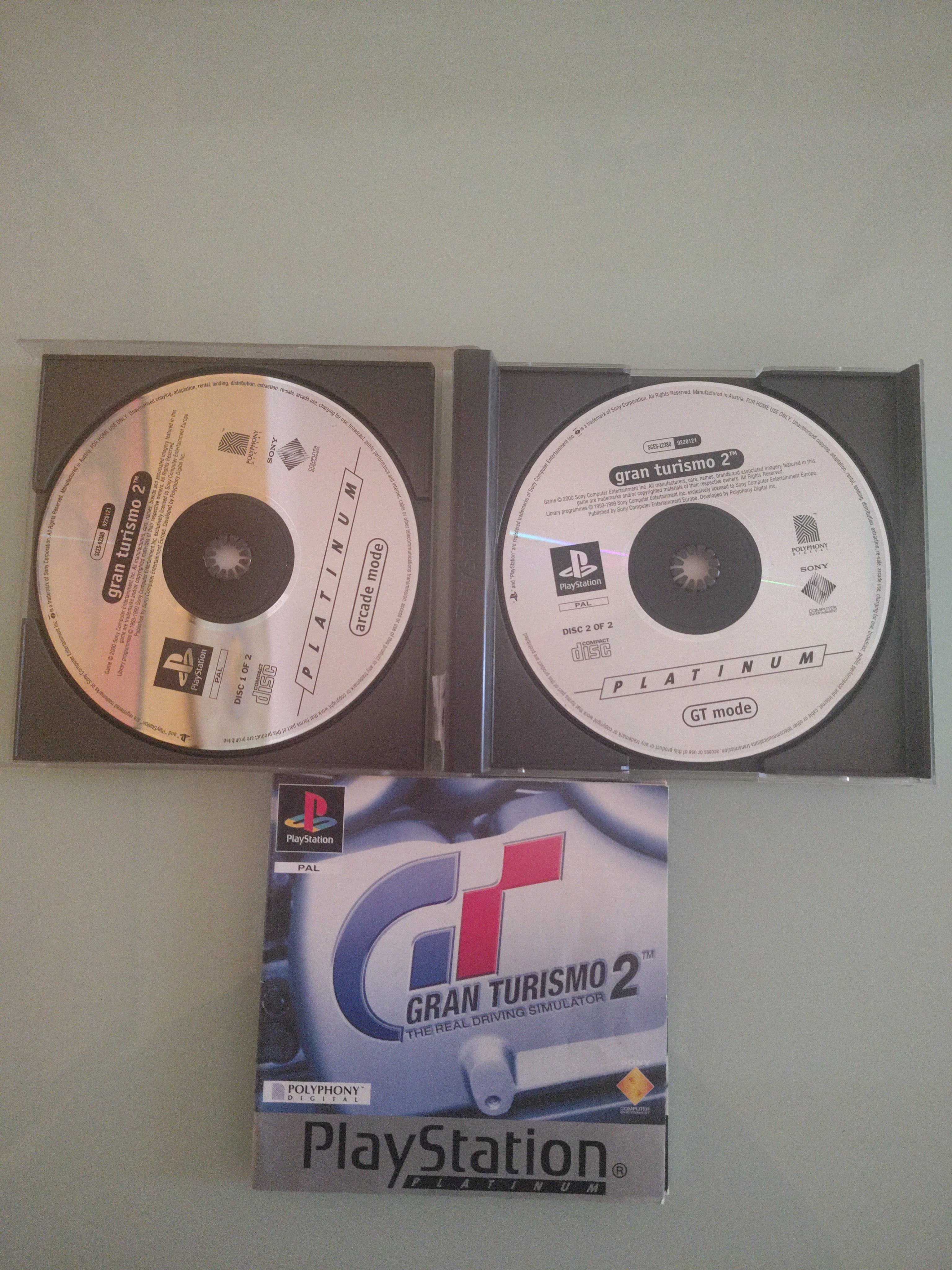 GRAN TURISMO 2 PLATINUM PAL ITA