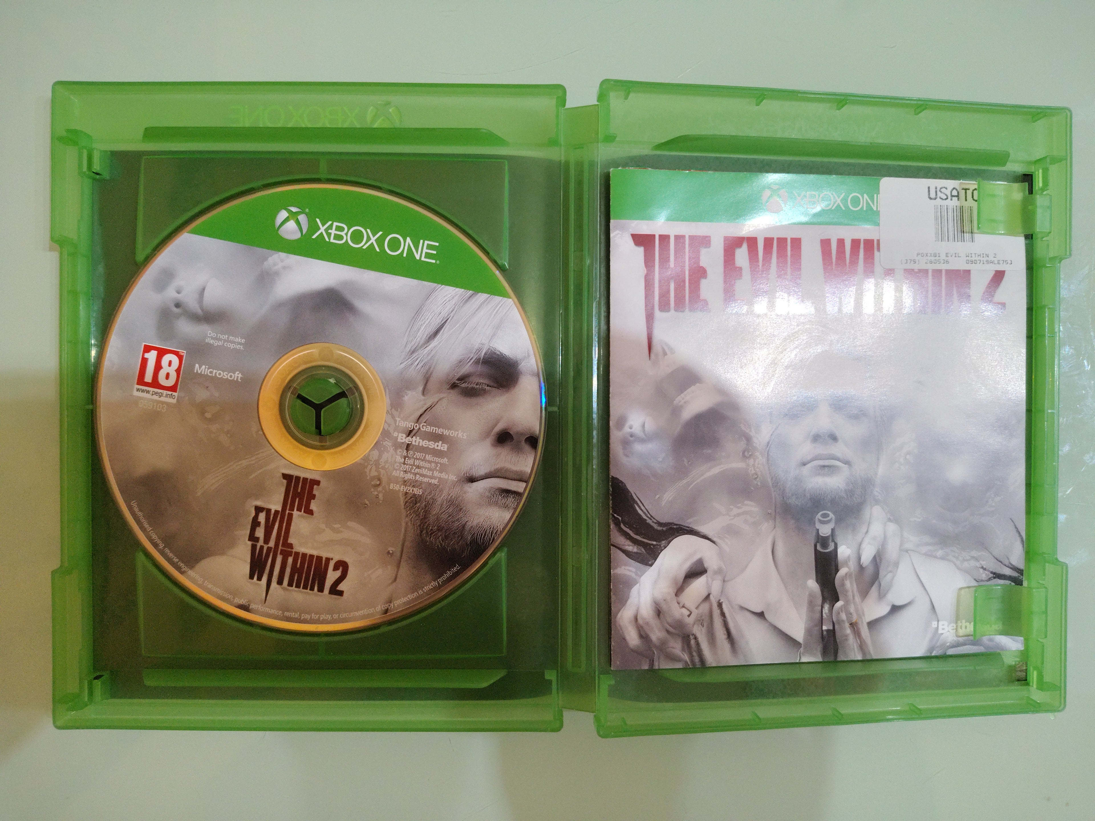 THE EVIL WITHIN 2 XBOX ONE  - VERSIONE  ITALIANA  - OTTIME CONDIZIONI