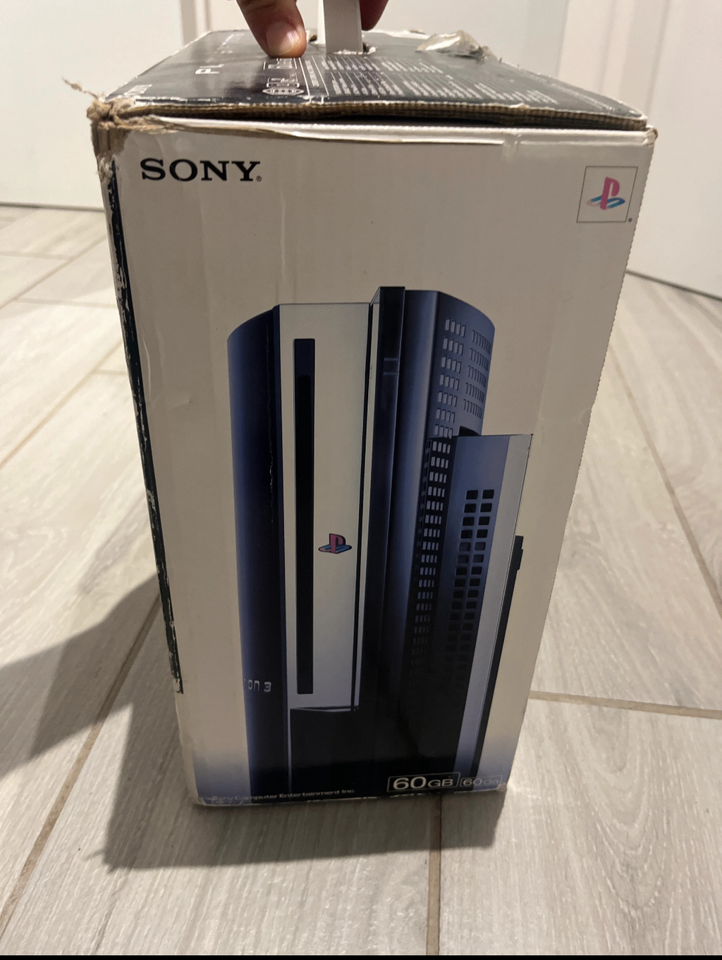 #Sony PlayStation 3 PS3 60GB Console Videogioco Nera Boxata Retrocompatibile