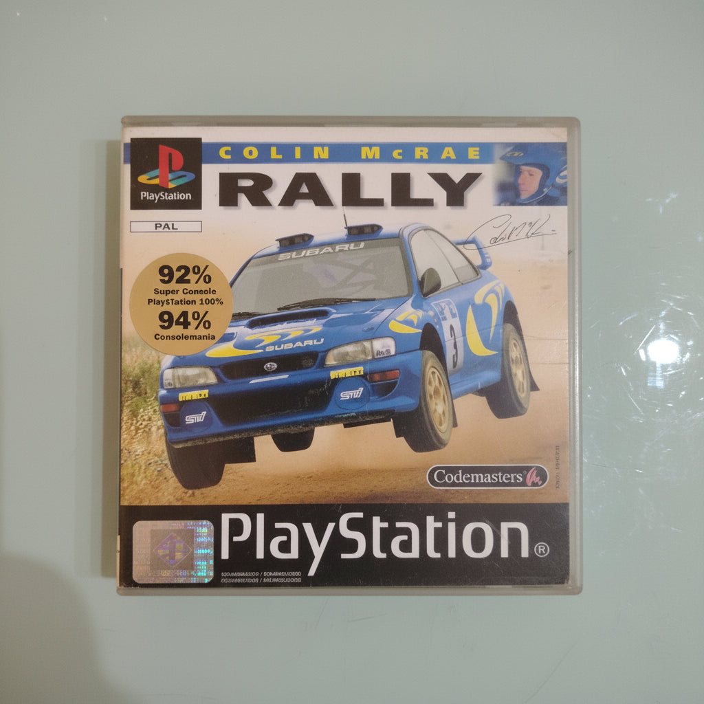 COLIN MCRAE RALLY SONY PLAYSTATION 1  PAL  ITALIANO ORIGINALE