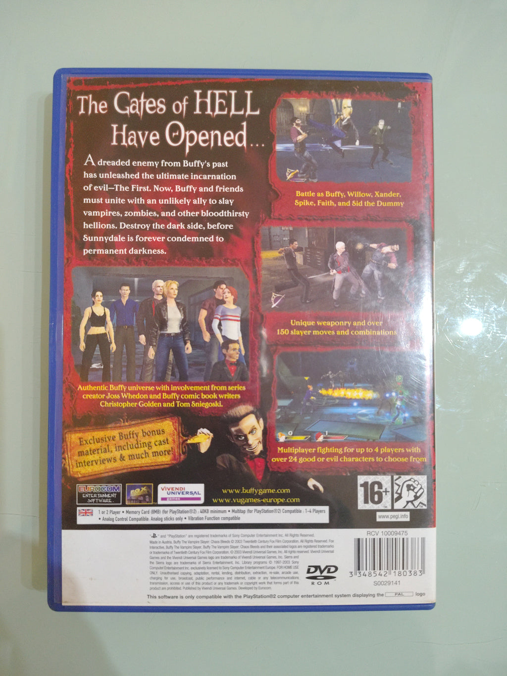 Buffy The Vampire Slayer: Chaos Bleeds PS2 PlayStation 2
