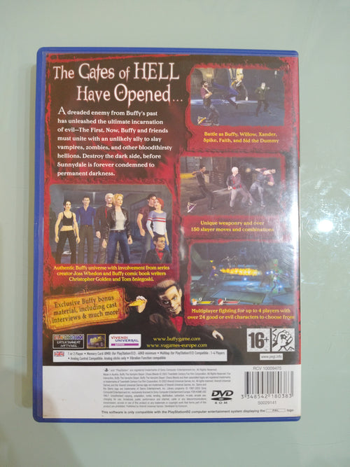 Buffy The Vampire Slayer: Chaos Bleeds PS2 PlayStation 2