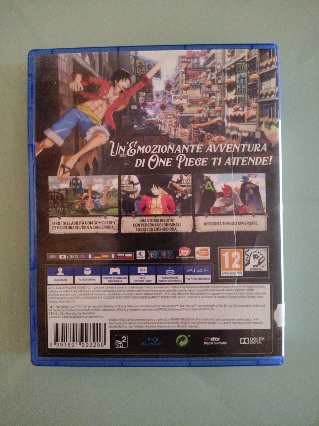 One Piece World Seeker GIOCO PS4 VERSIONE ITALIANA