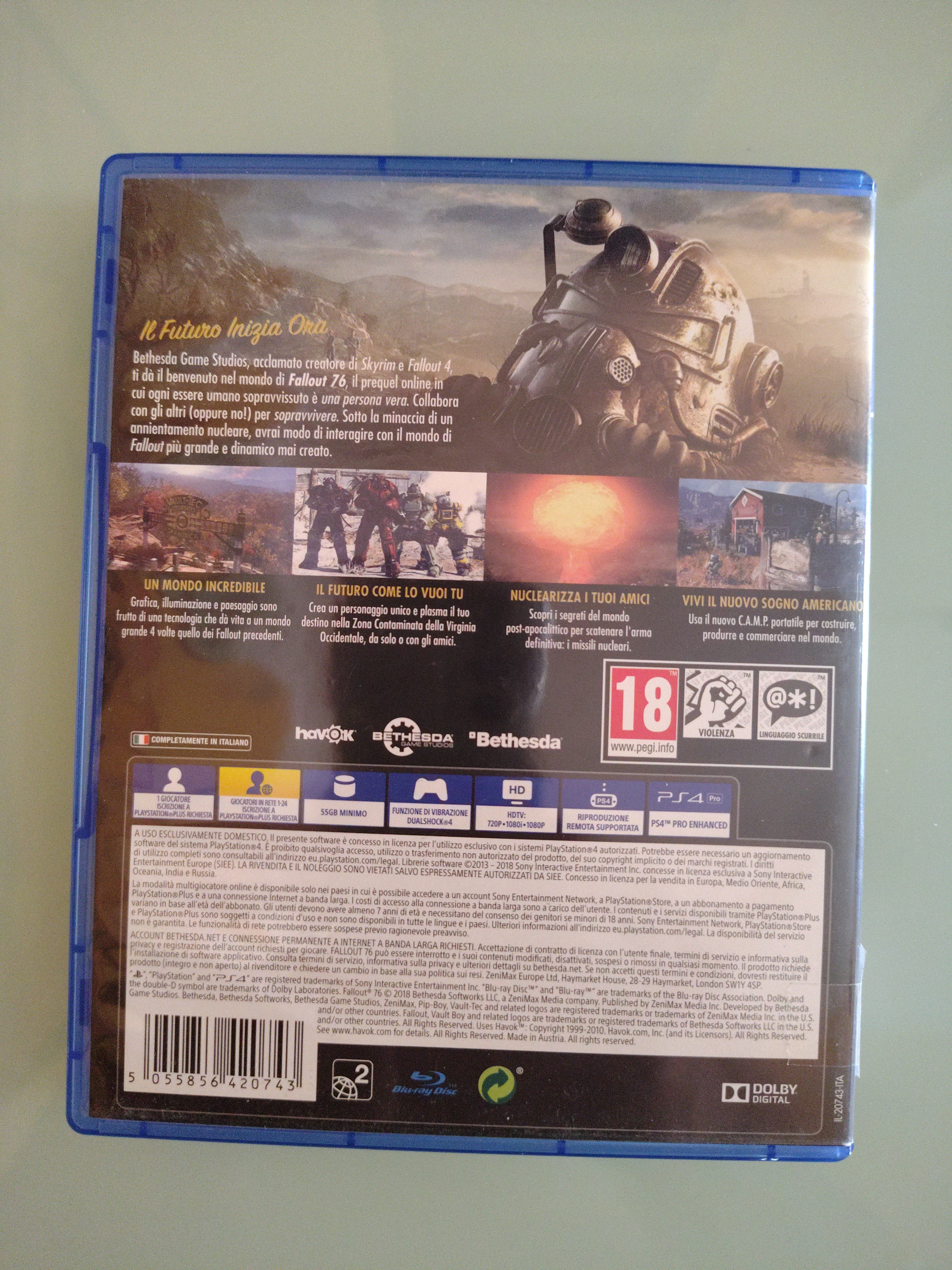 PSP 4 Fallout 76