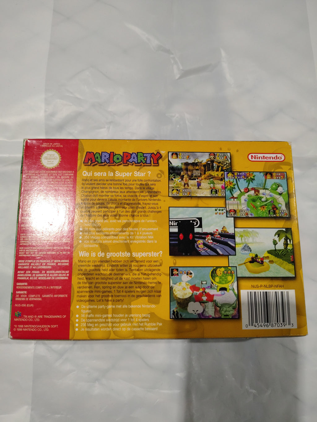 MARIO PARTY BOXATO PAL