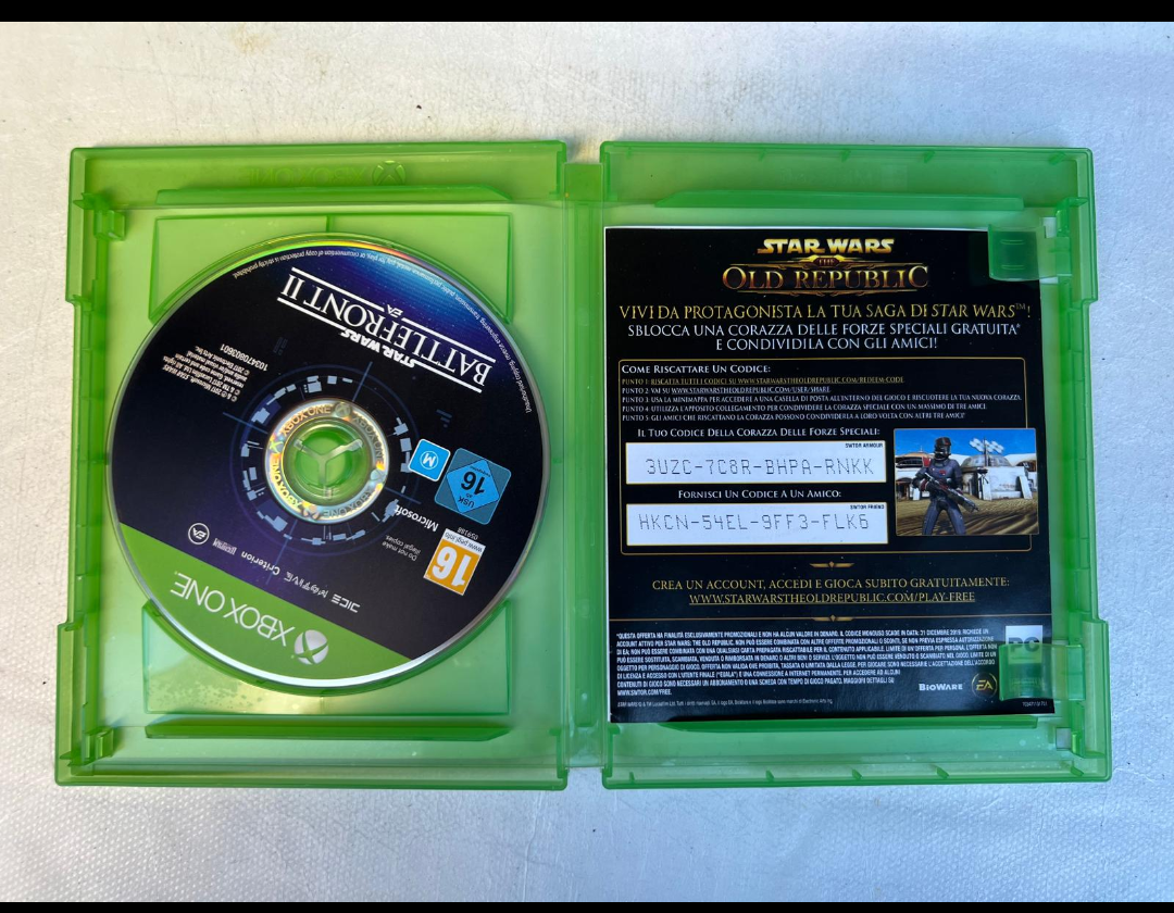 STAR WARS BATTLEFRONT II PAL ITA