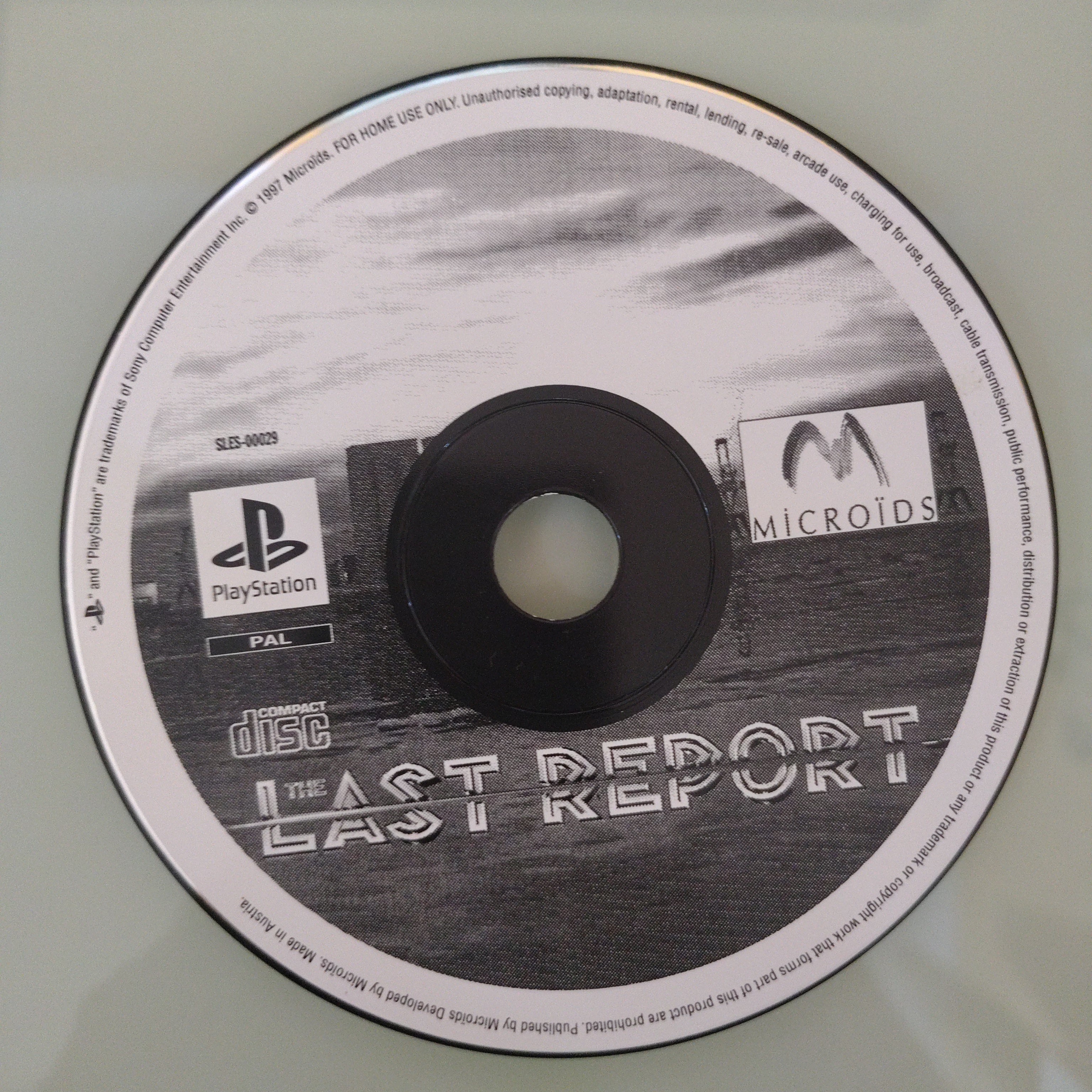 The Last Report ( solo disco )