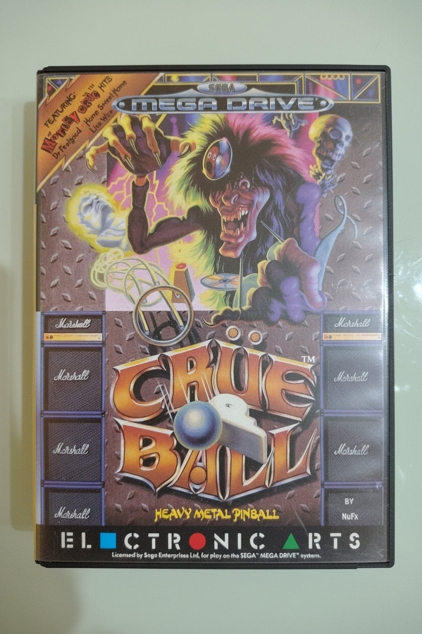 Crue Ball - Sega Megadrive MD - PAL