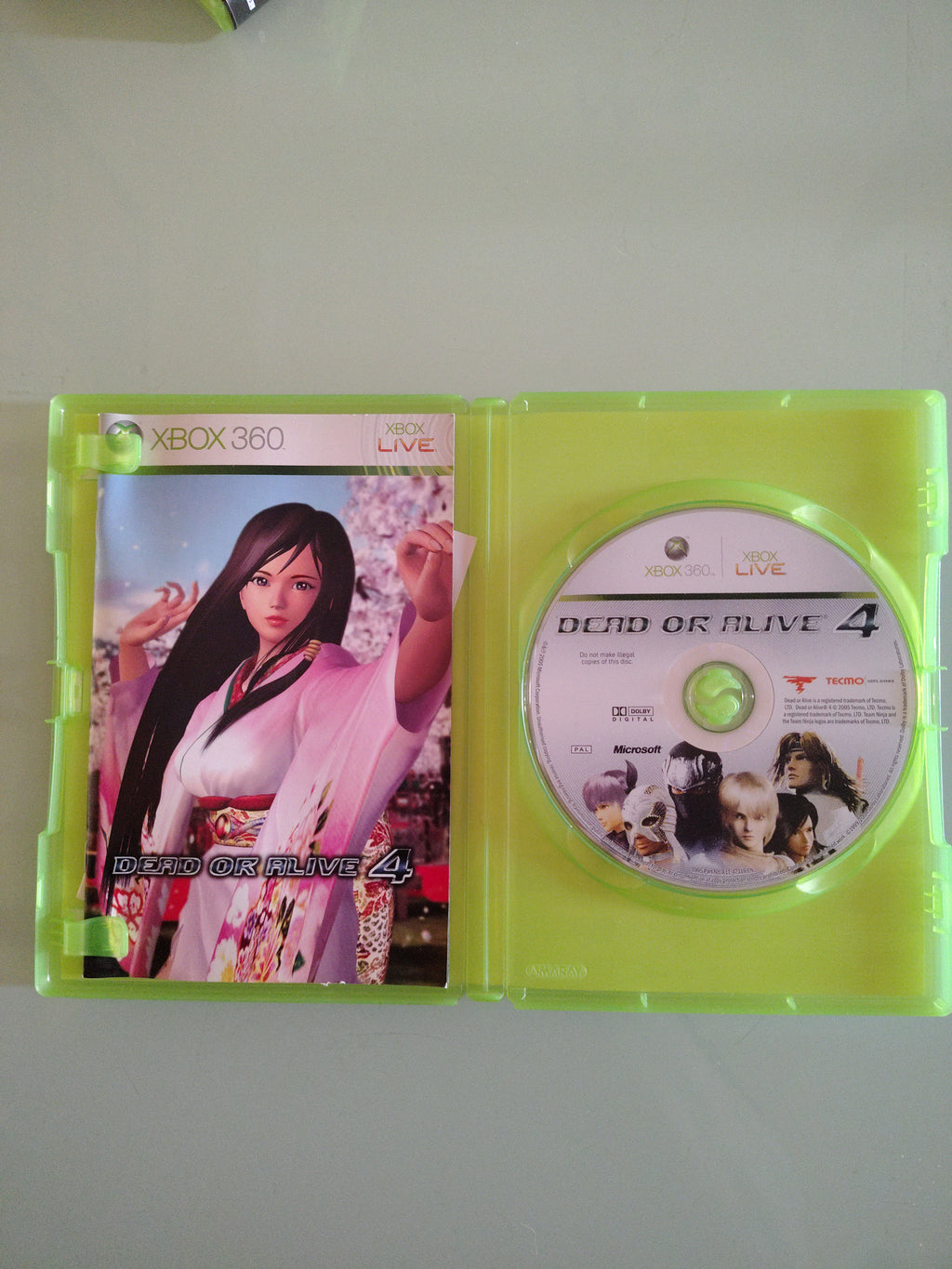 Dead or alive 4 PAL ita