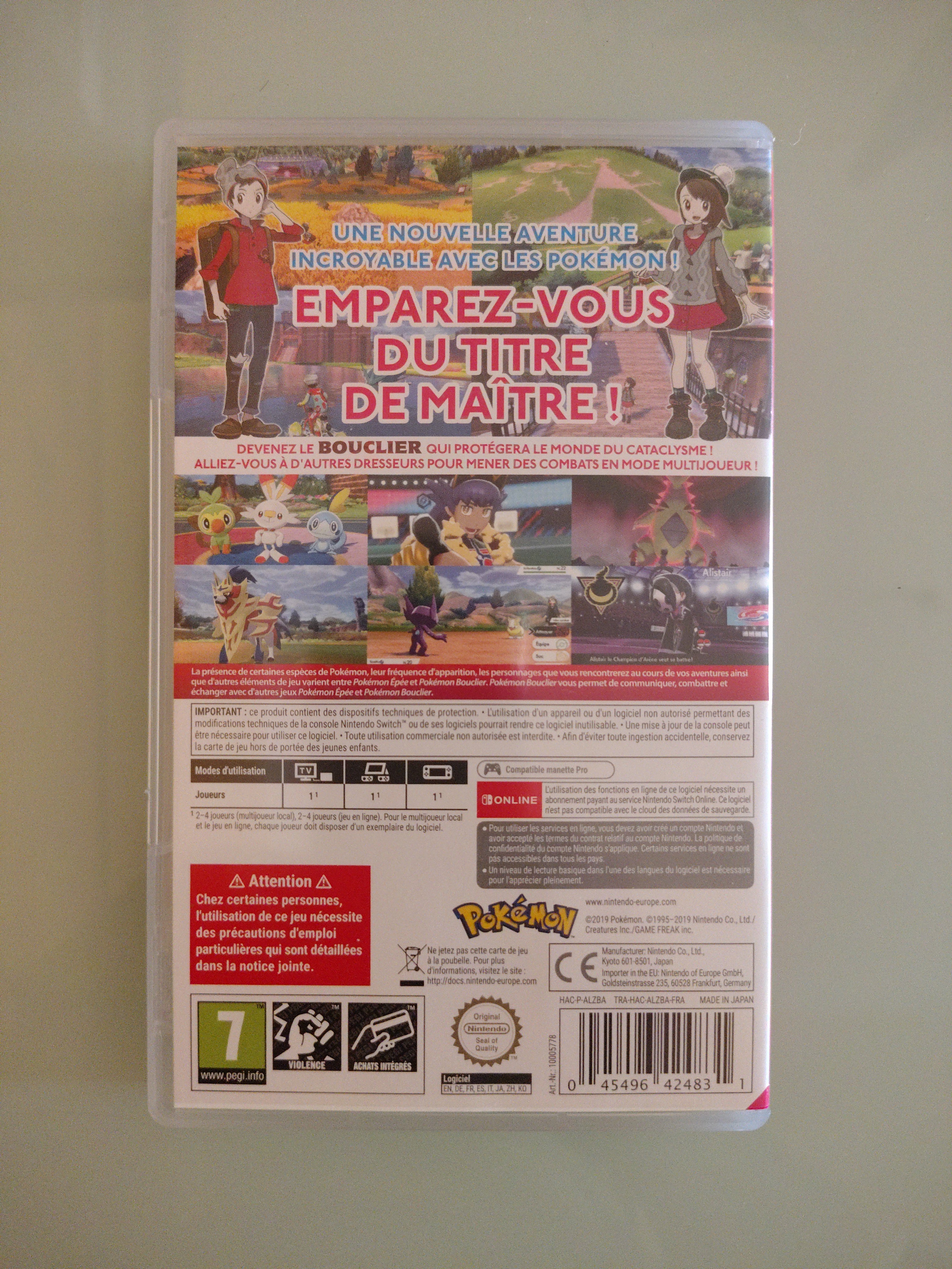 Pokemon Scudo SWITCH USATO Multilingua ita