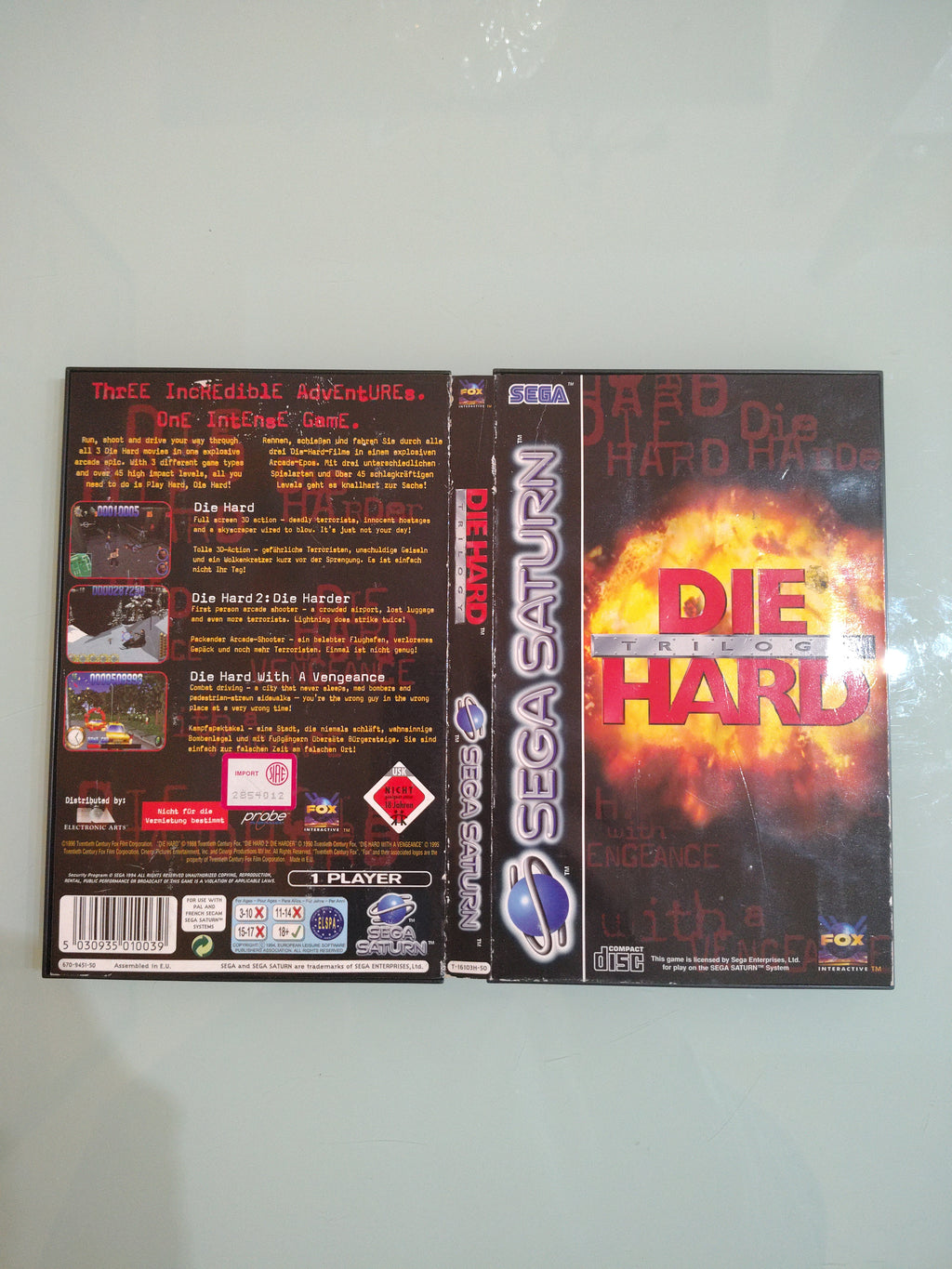 DIE HARD TRILOGY PAL