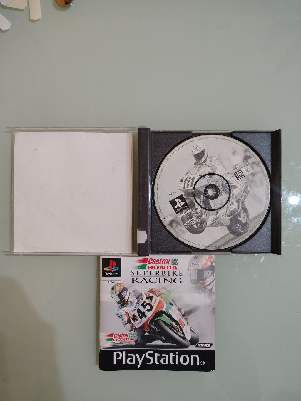 CASTROL HONDA SUPERBIKE RACING PS1