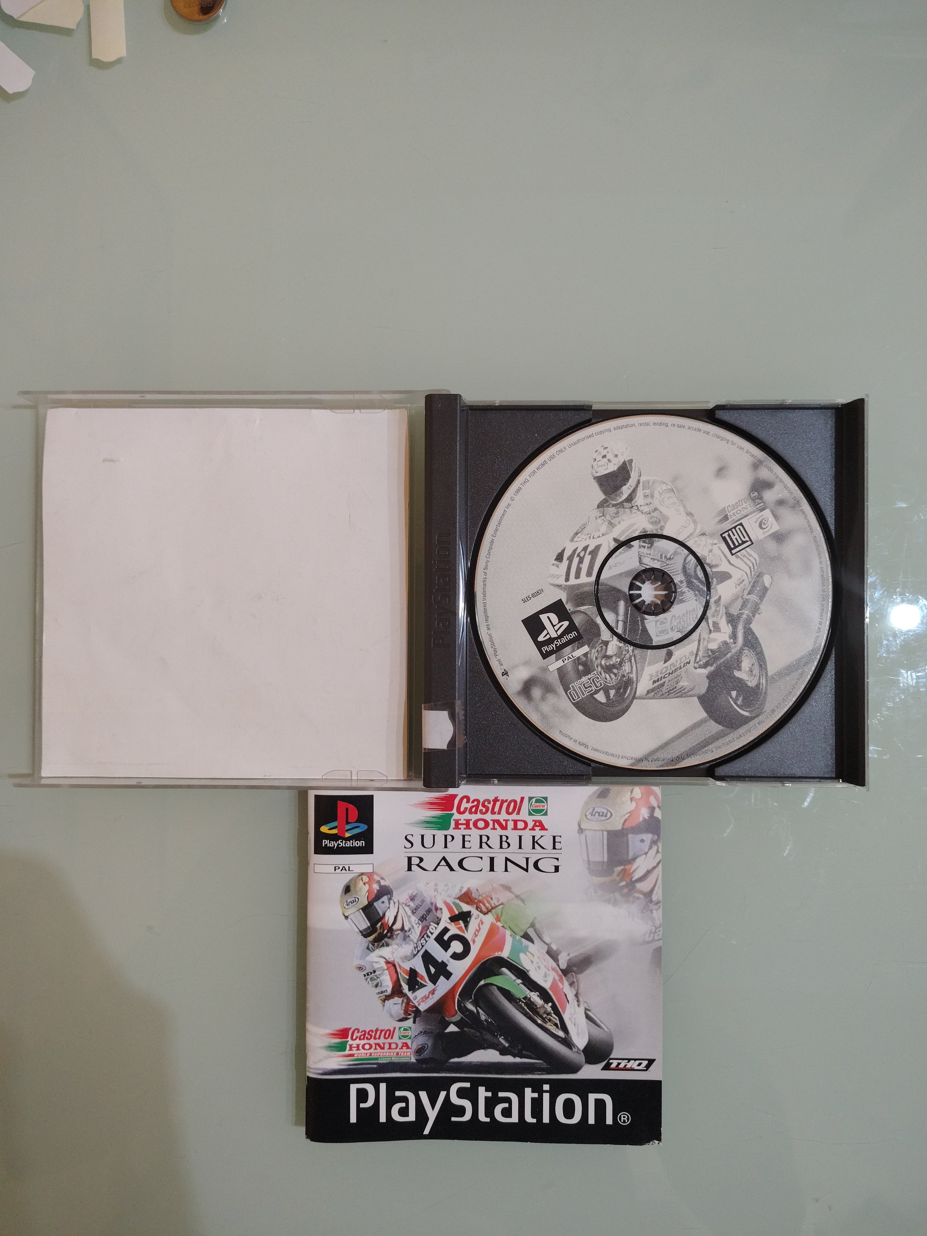 CASTROL HONDA SUPERBIKE RACING PS1