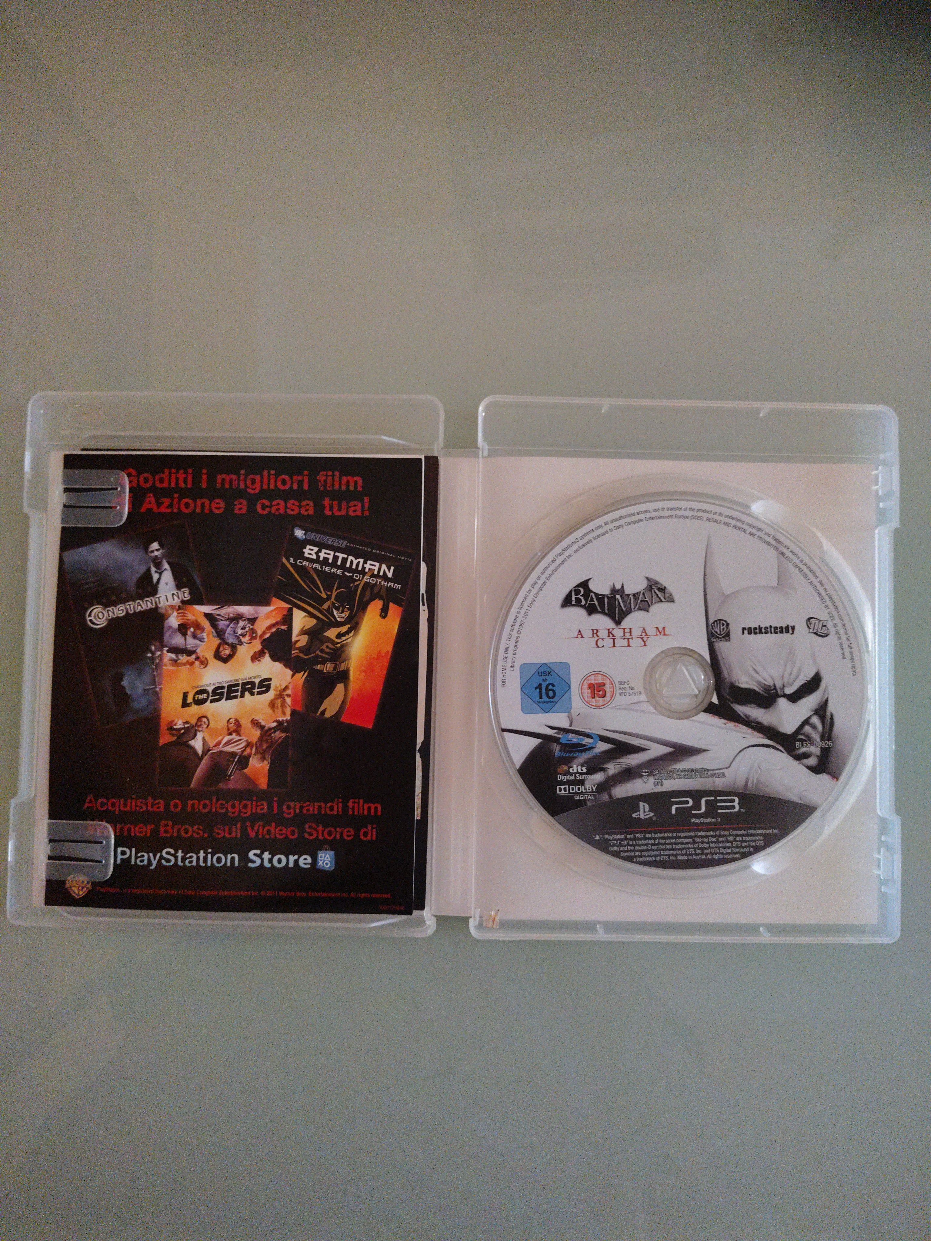 Videogioco PS3 Batman Arkham City - Rated T versione ita