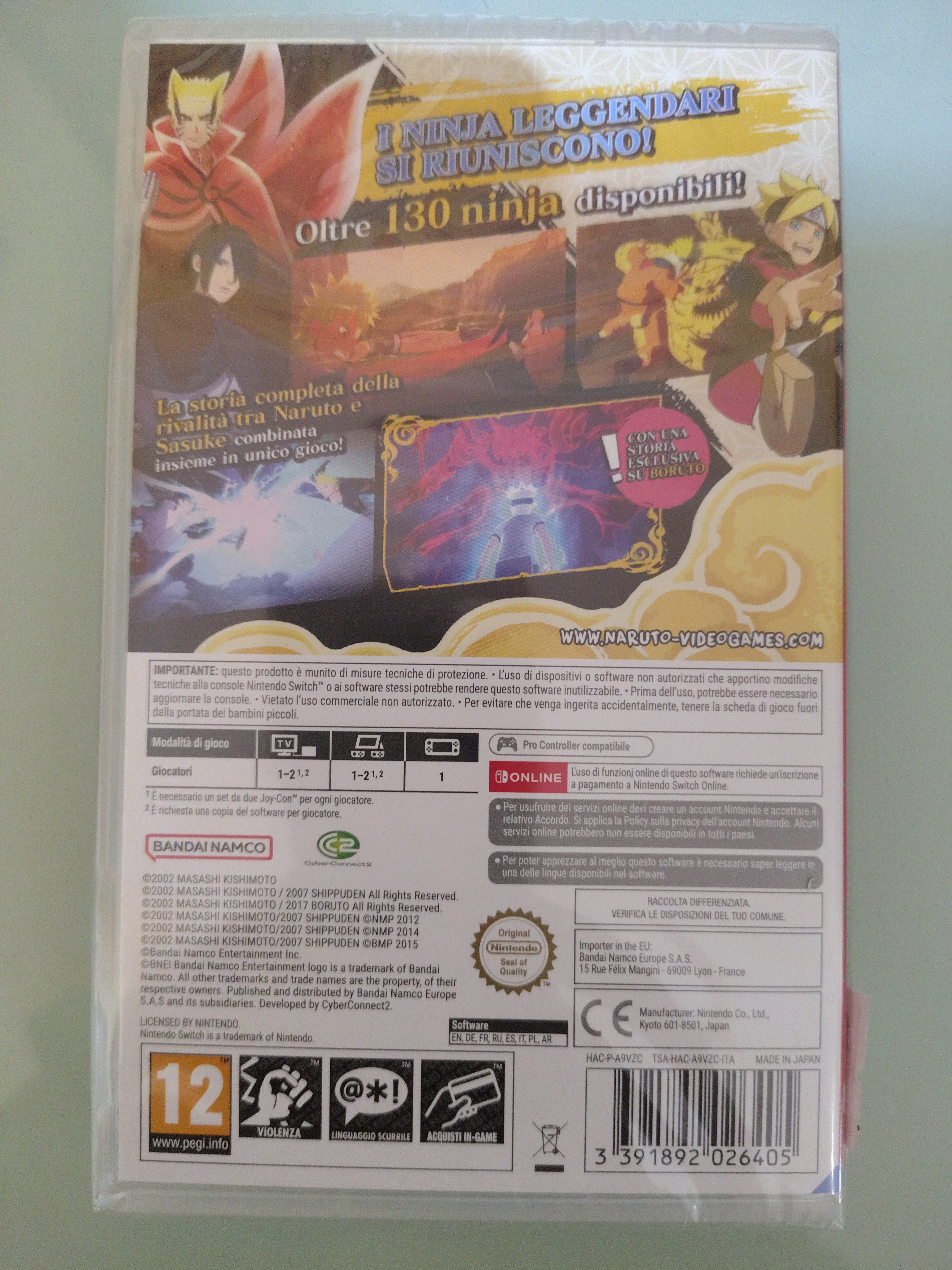 Naruto X Boruto Ultimate Ninja Storm Connections  NUOVO